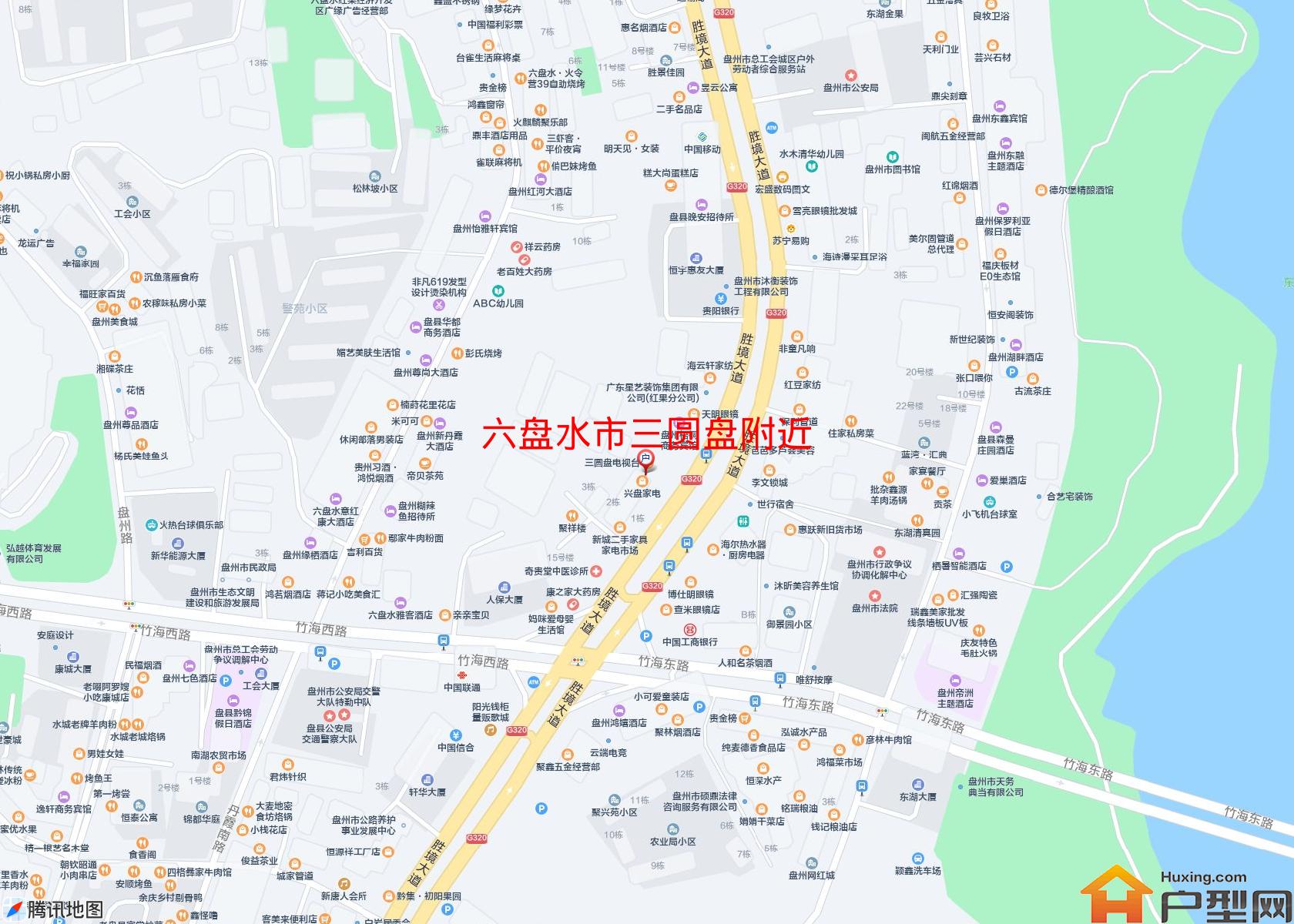 三圆盘附近小区 - 户型网
