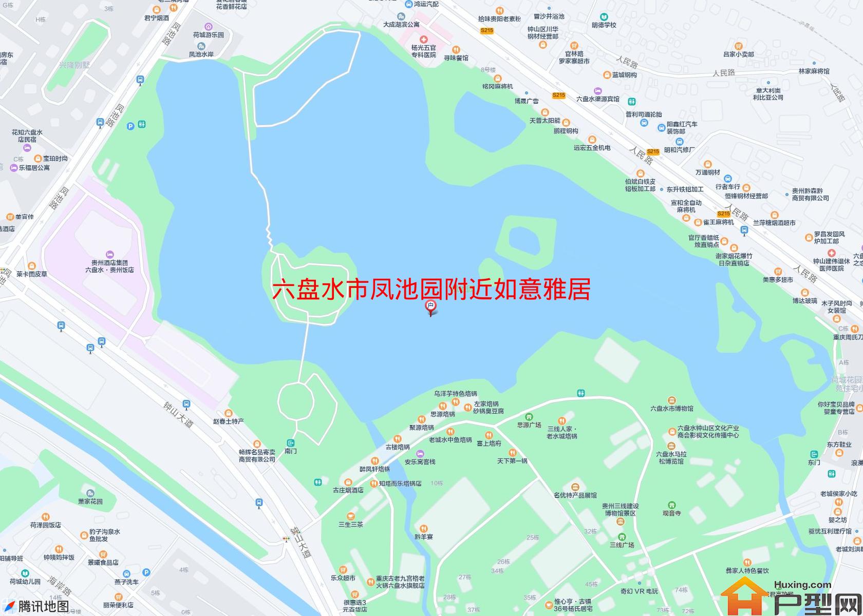 凤池园附近如意雅居小区 - 户型网