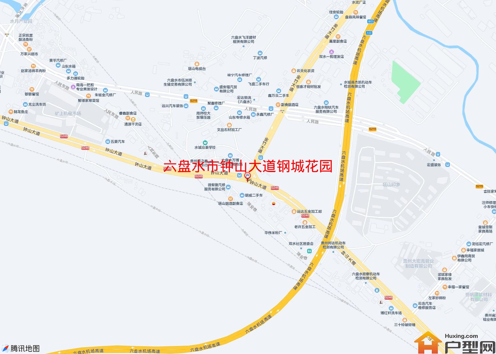 钟山大道钢城花园小区 - 户型网