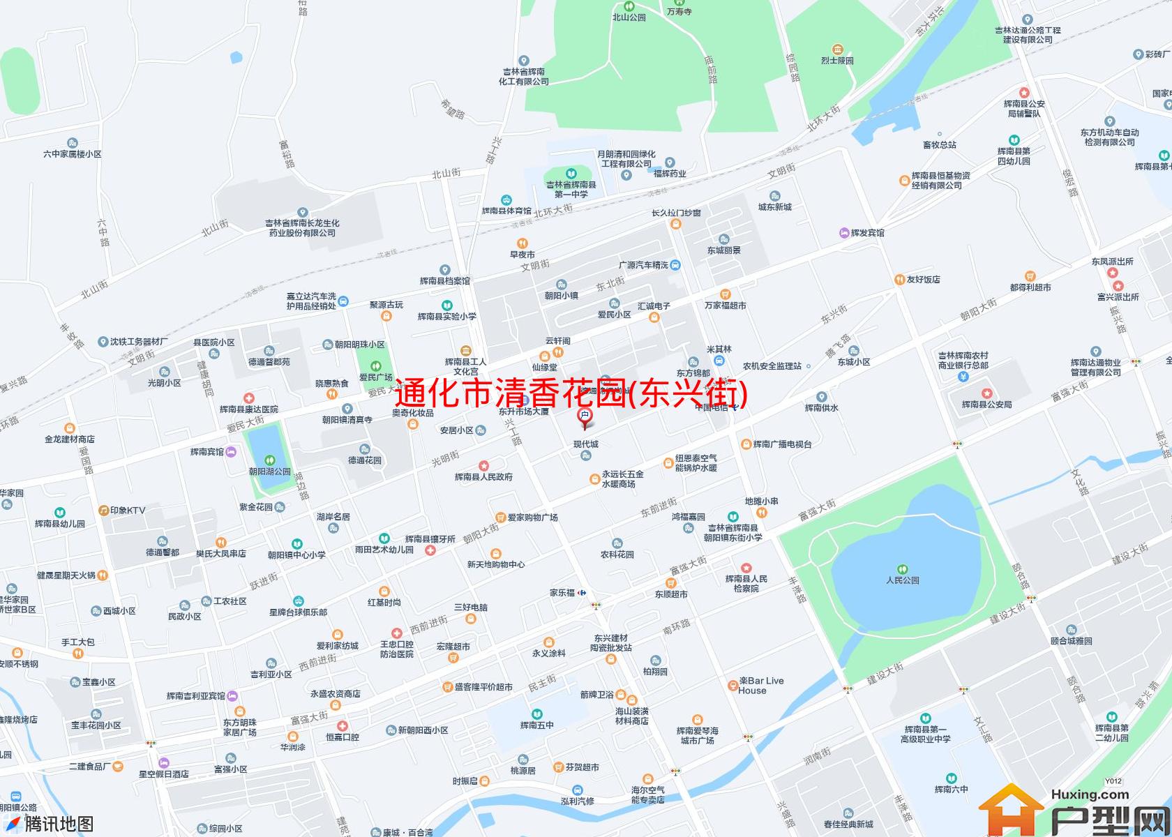 清香花园(东兴街)小区 - 户型网
