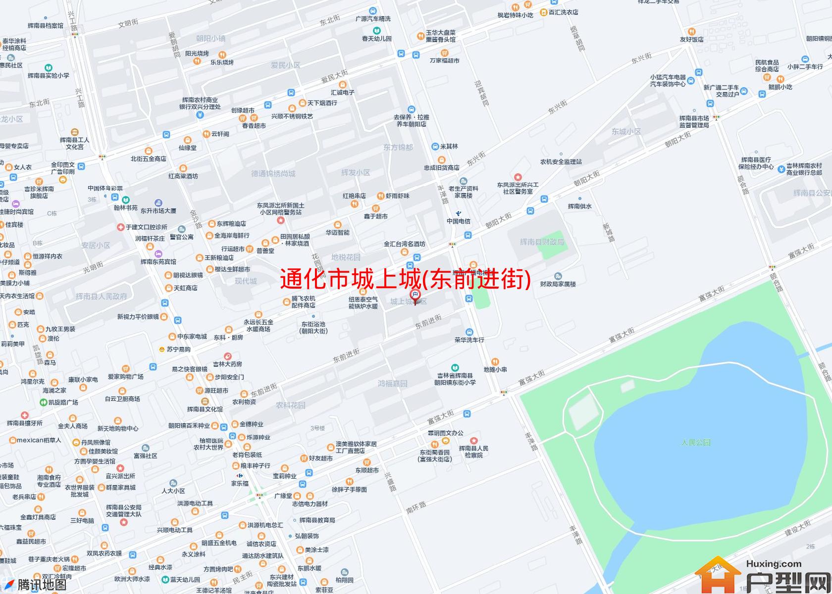 城上城(东前进街)小区 - 户型网