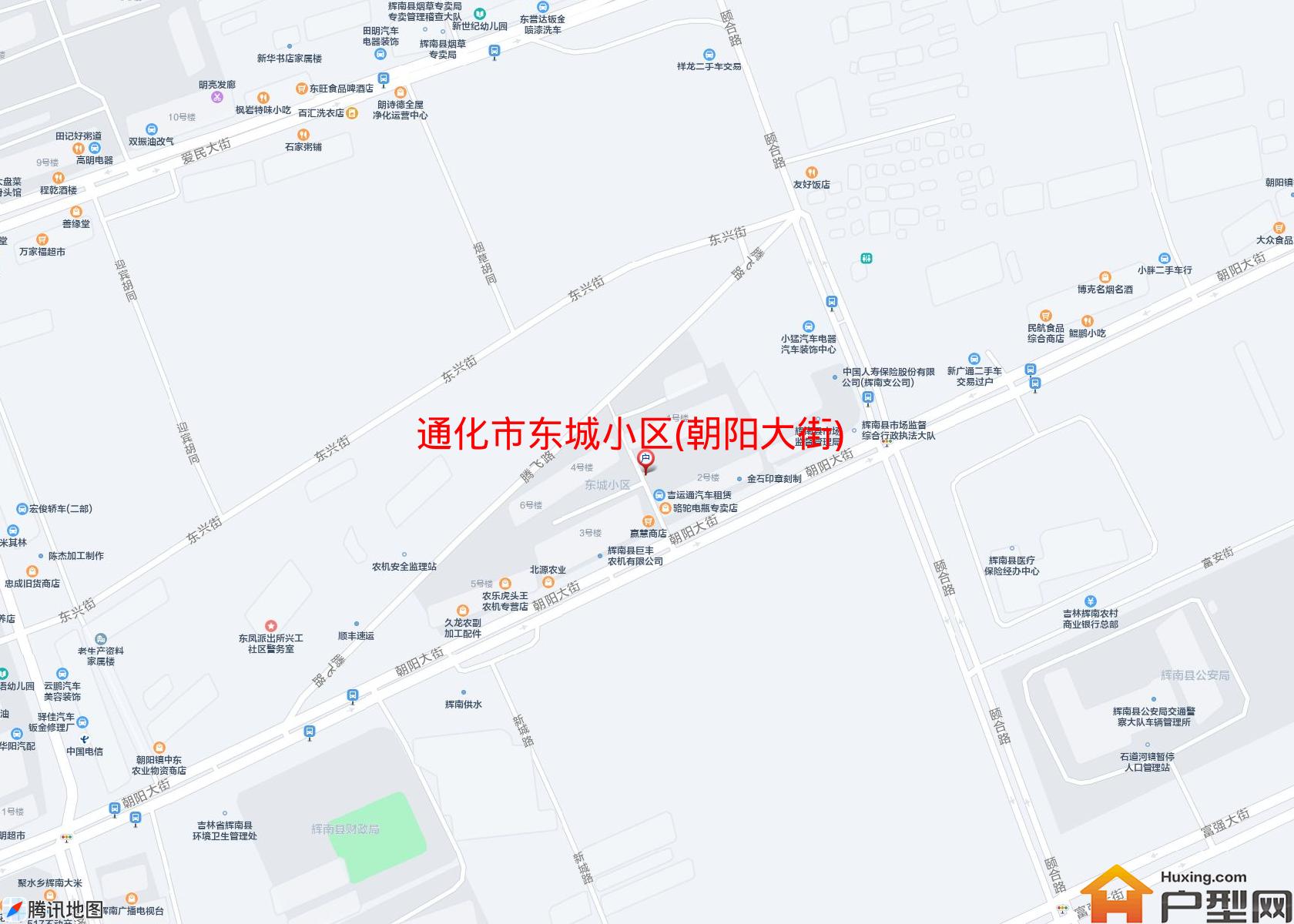 东城小区(朝阳大街)小区 - 户型网