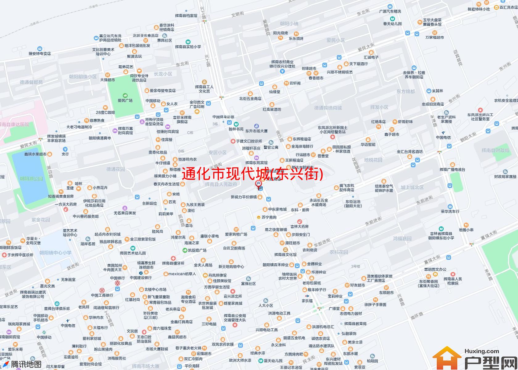 现代城(东兴街)小区 - 户型网