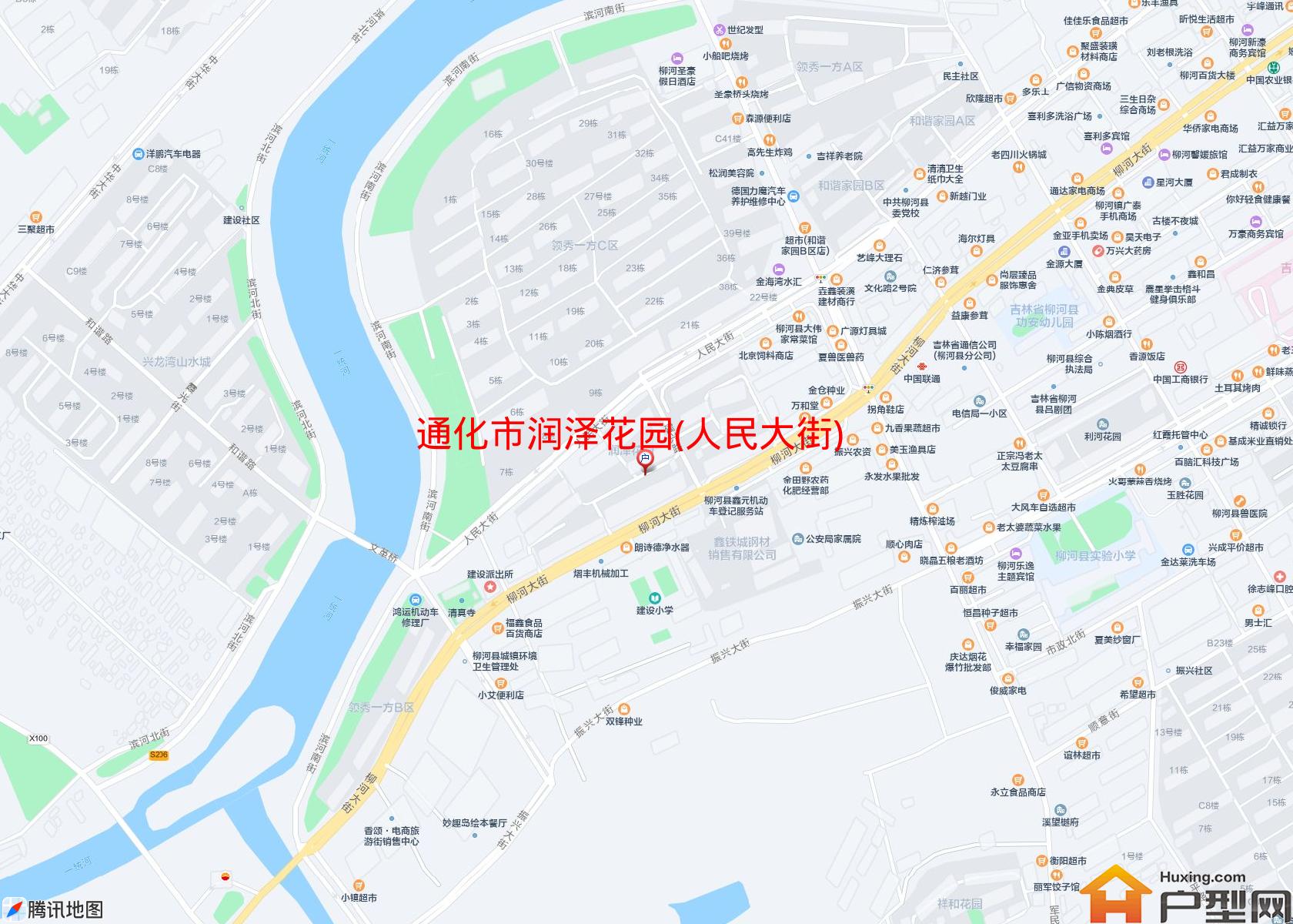 润泽花园(人民大街)小区 - 户型网