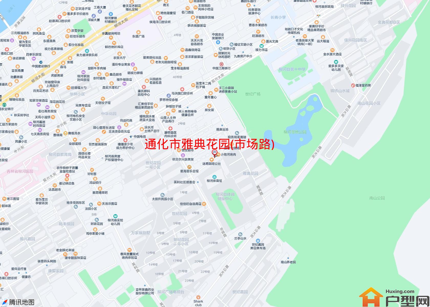 雅典花园(市场路)小区 - 户型网