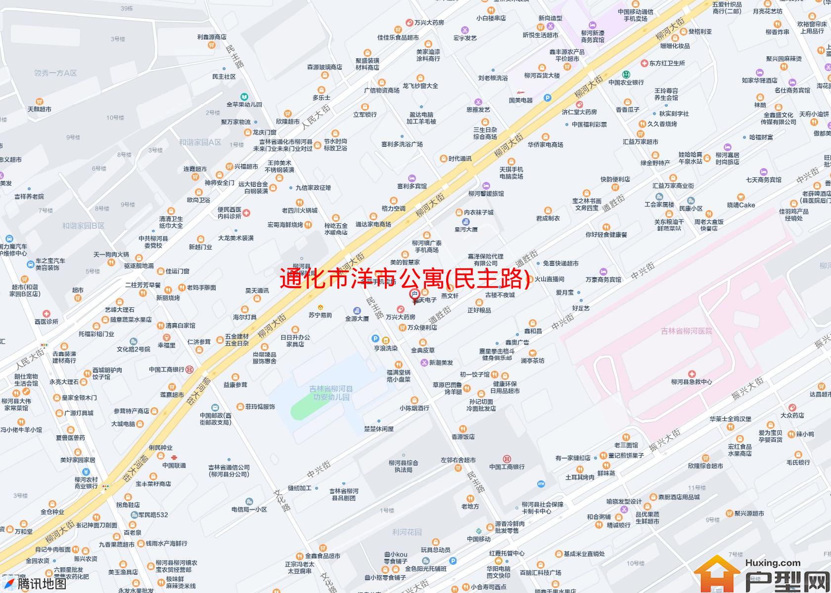 洋市公寓(民主路)小区 - 户型网
