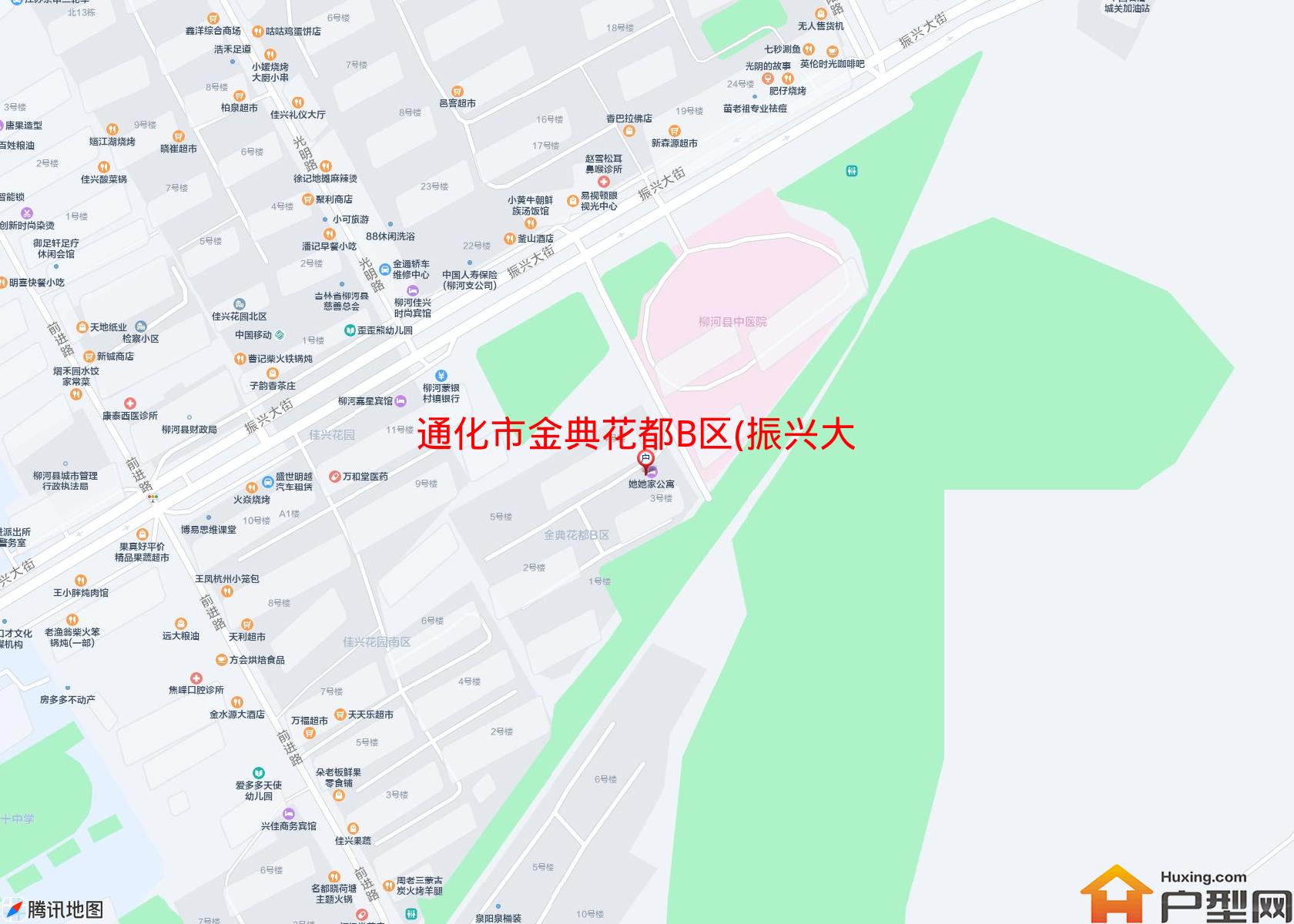 金典花都B区(振兴大街)小区 - 户型网