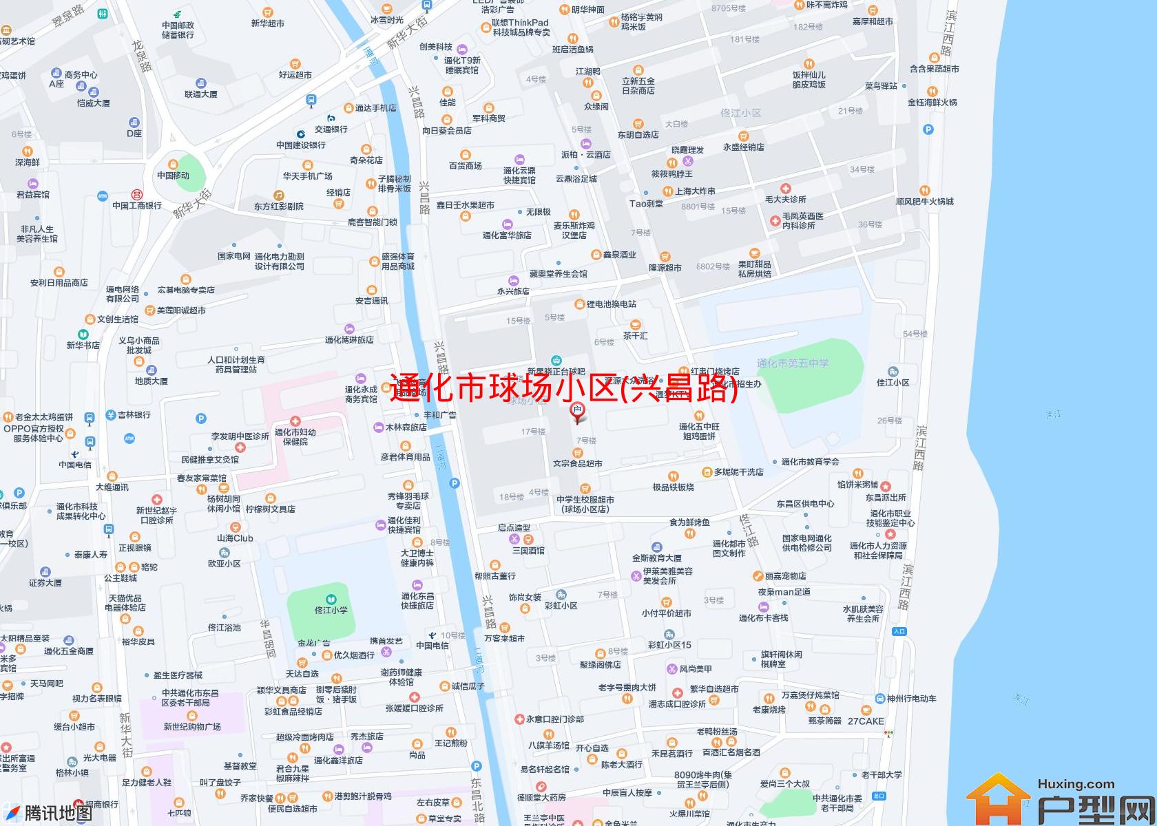 球场小区(兴昌路)小区 - 户型网