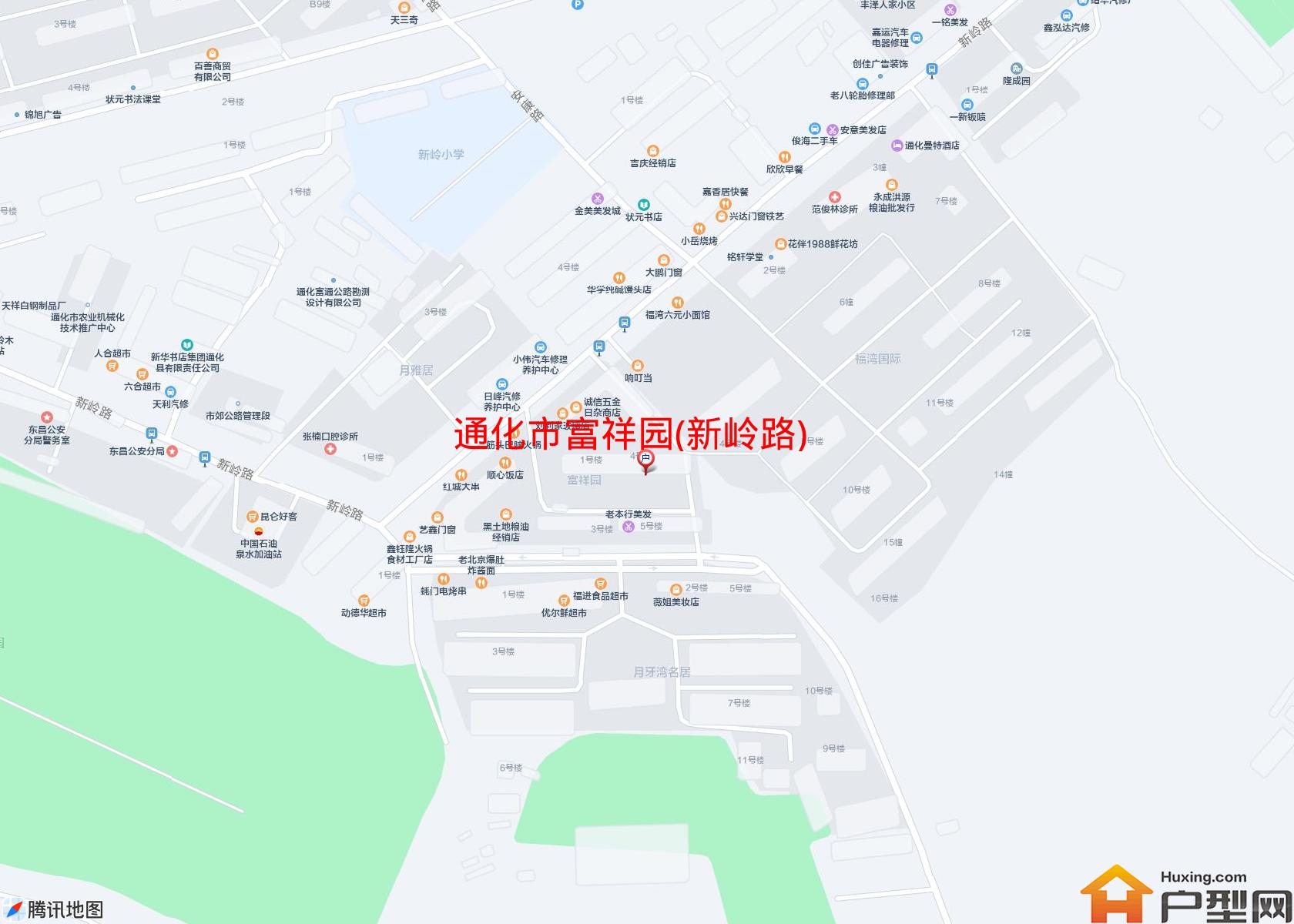 富祥园(新岭路)小区 - 户型网