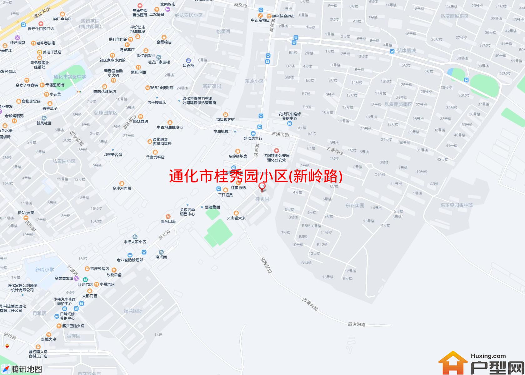 桂秀园小区(新岭路)小区 - 户型网