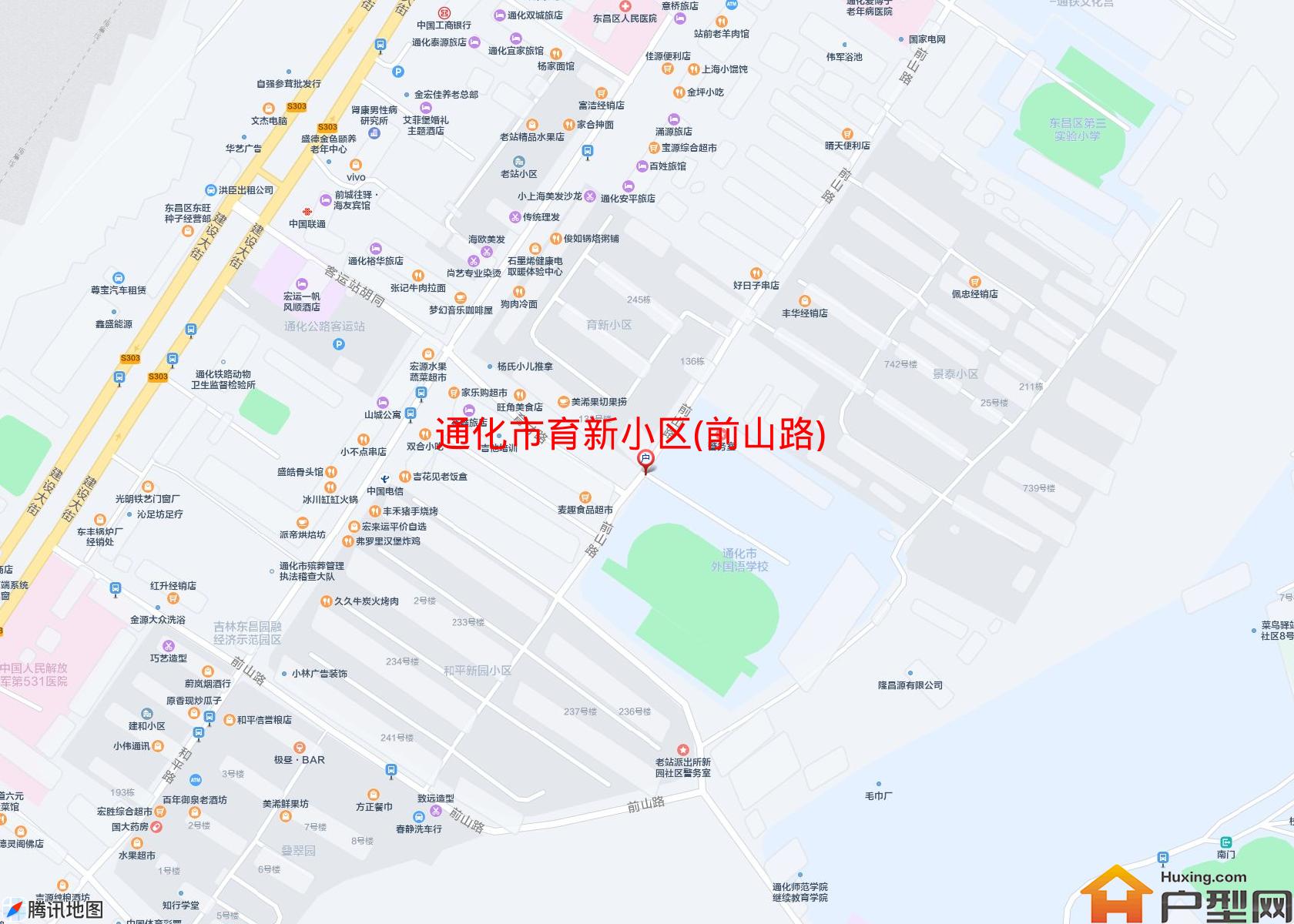 育新小区(前山路)小区 - 户型网
