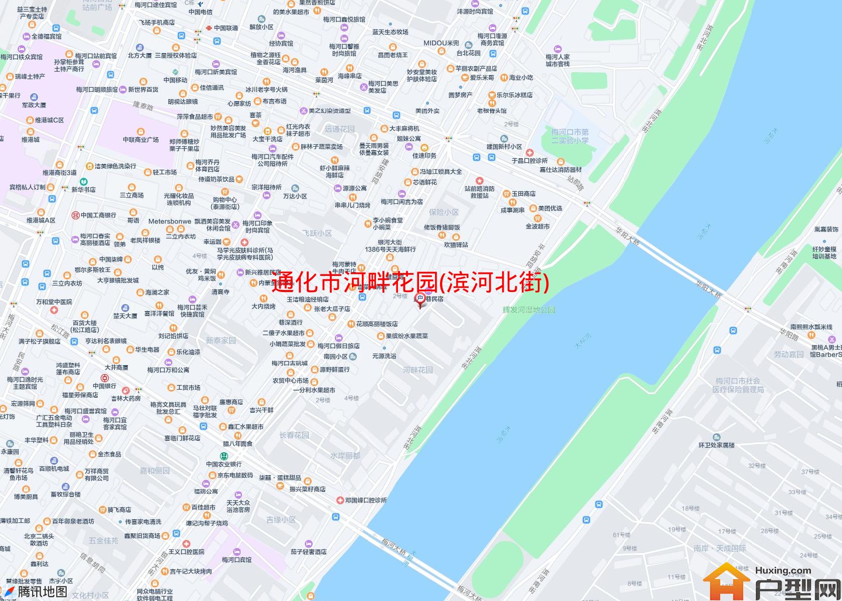 河畔花园(滨河北街)小区 - 户型网