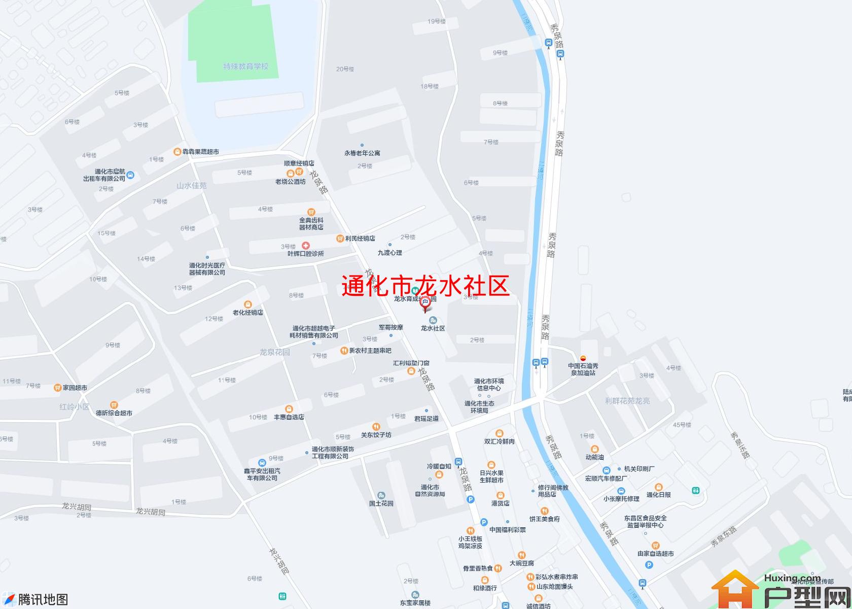 龙水社区小区 - 户型网