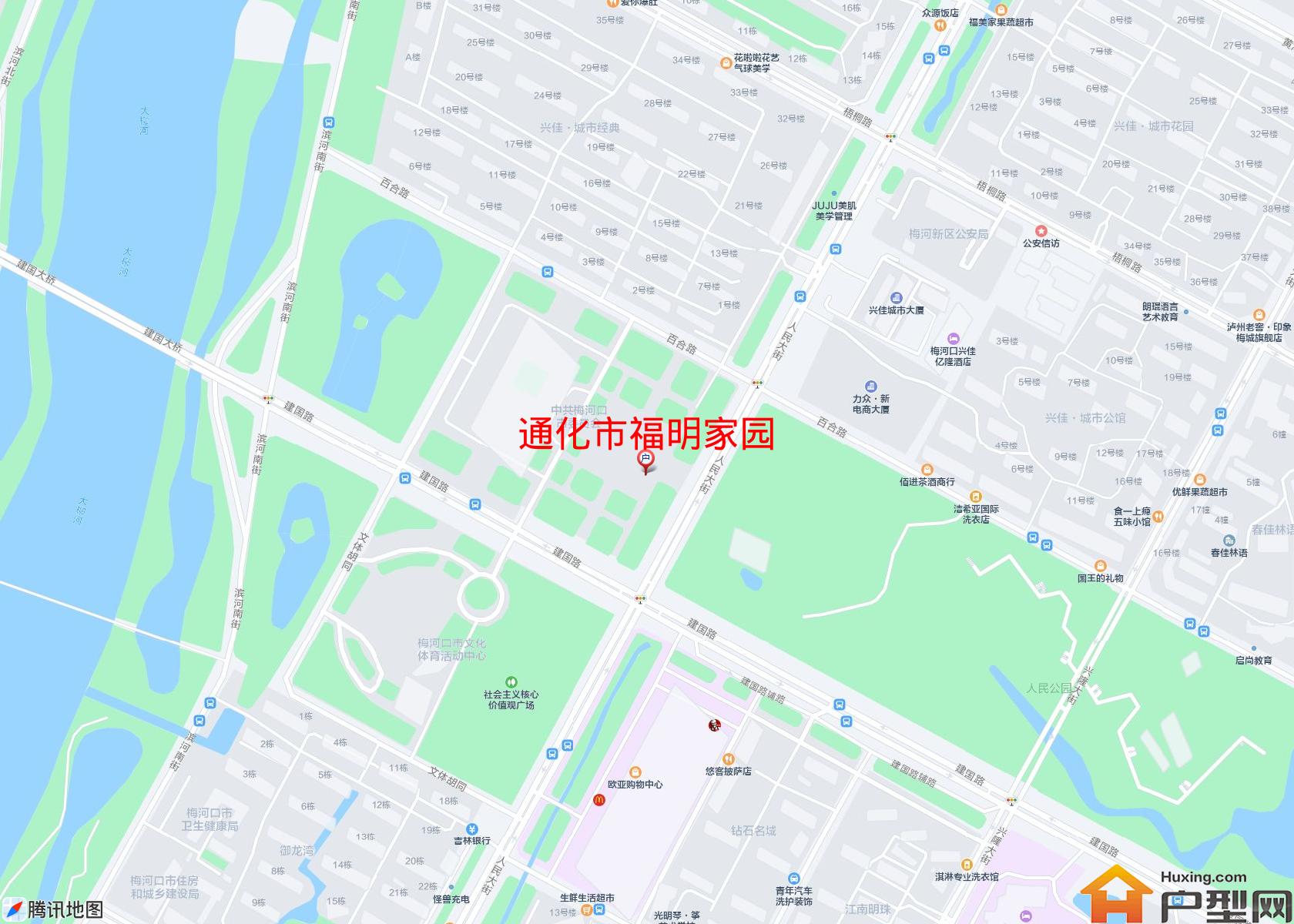 福明家园小区 - 户型网