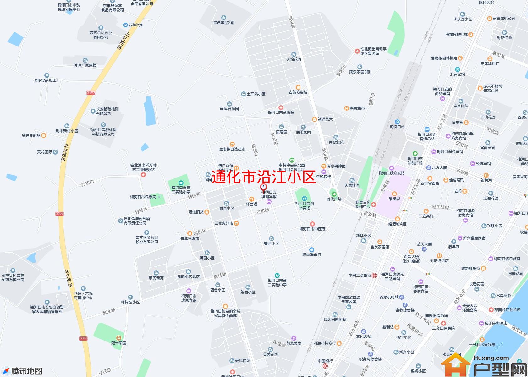 沿江小区小区 - 户型网
