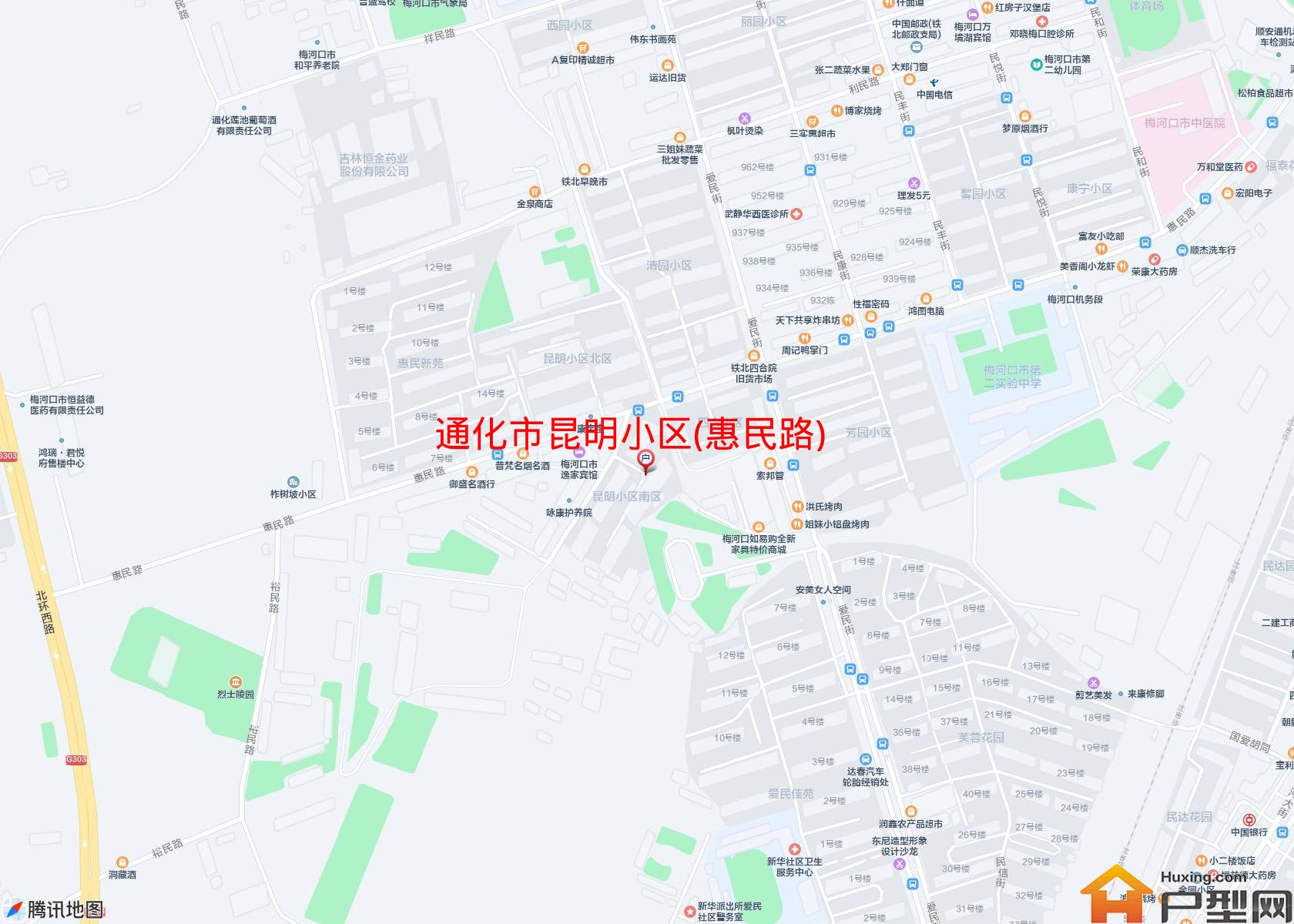 昆明小区(惠民路)小区 - 户型网