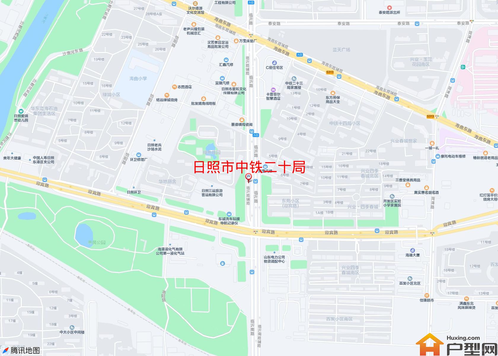 中铁二十局小区 - 户型网