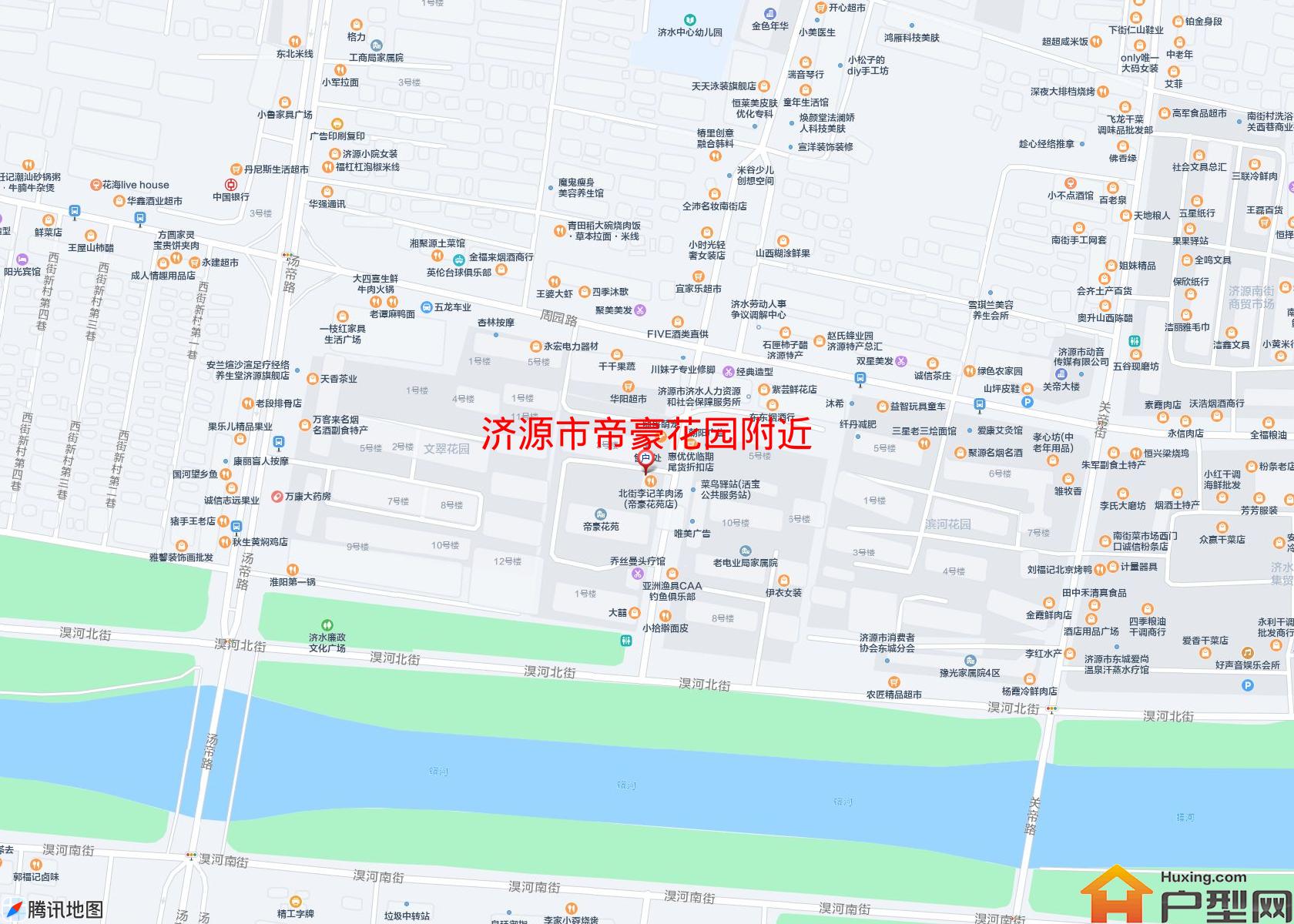帝豪花园附近小区 - 户型网