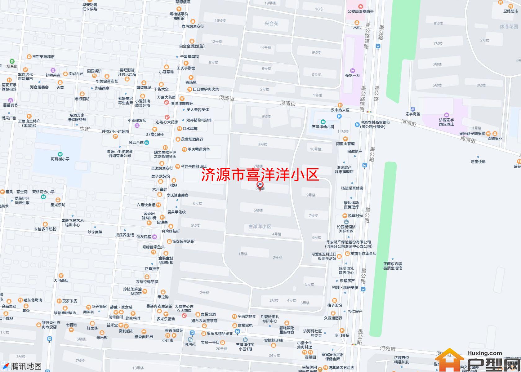 喜洋洋小区小区 - 户型网