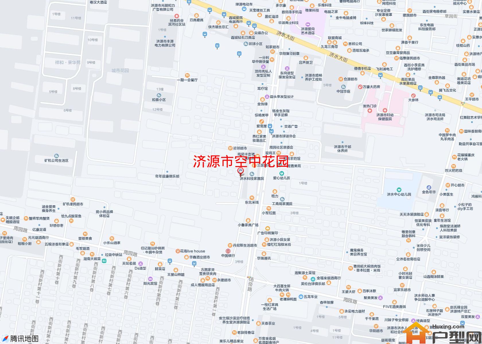 空中花园小区 - 户型网