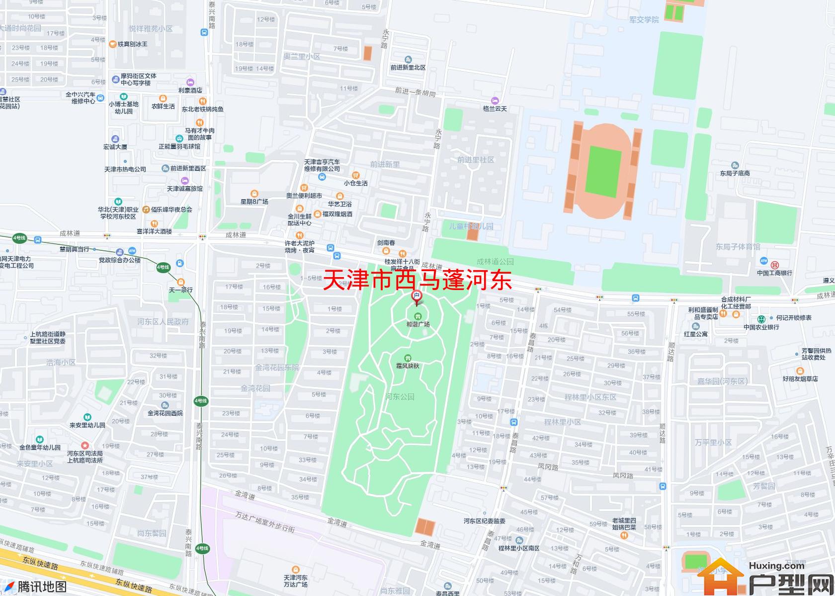 西马蓬河东小区 - 户型网