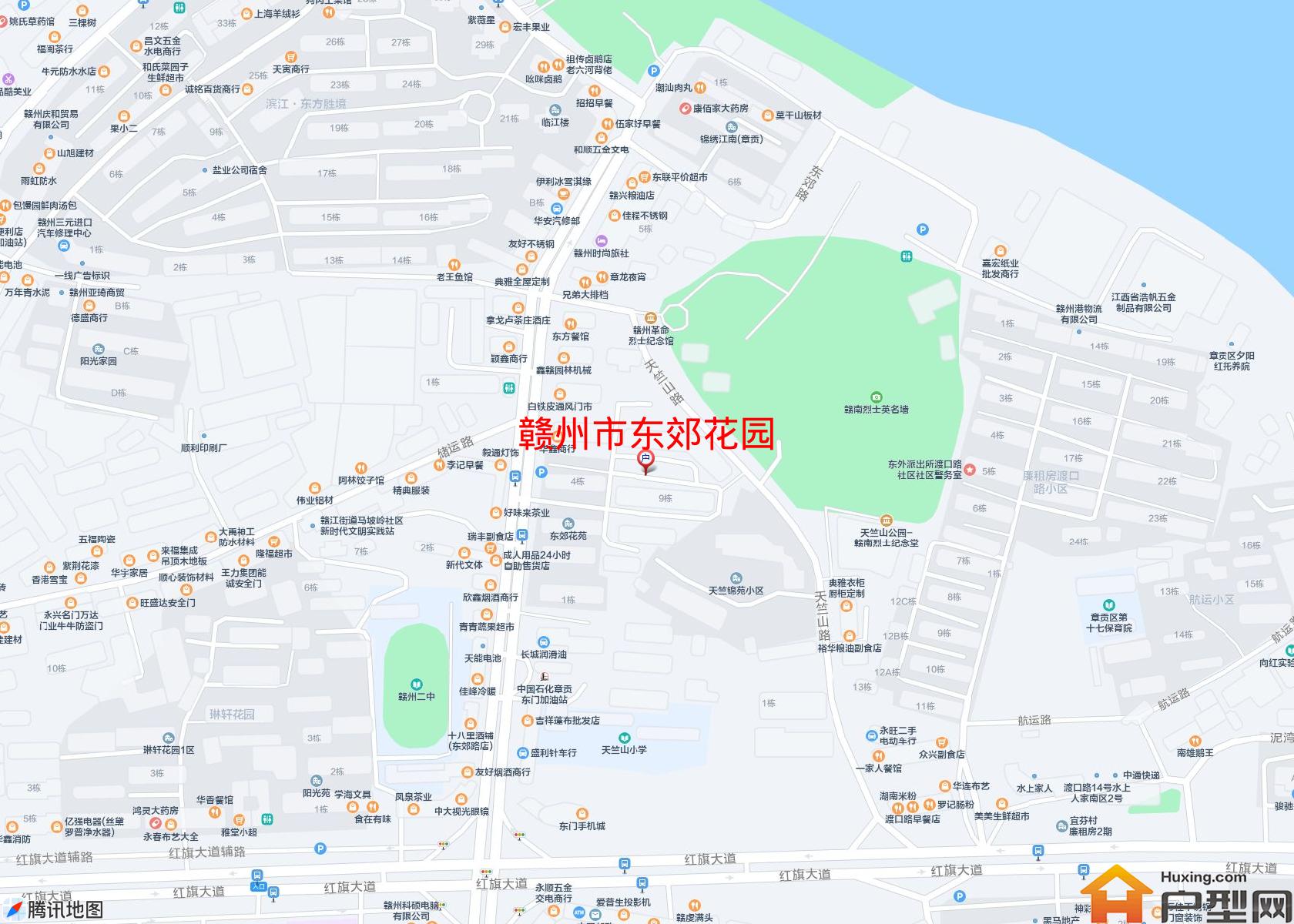 东郊花园小区 - 户型网