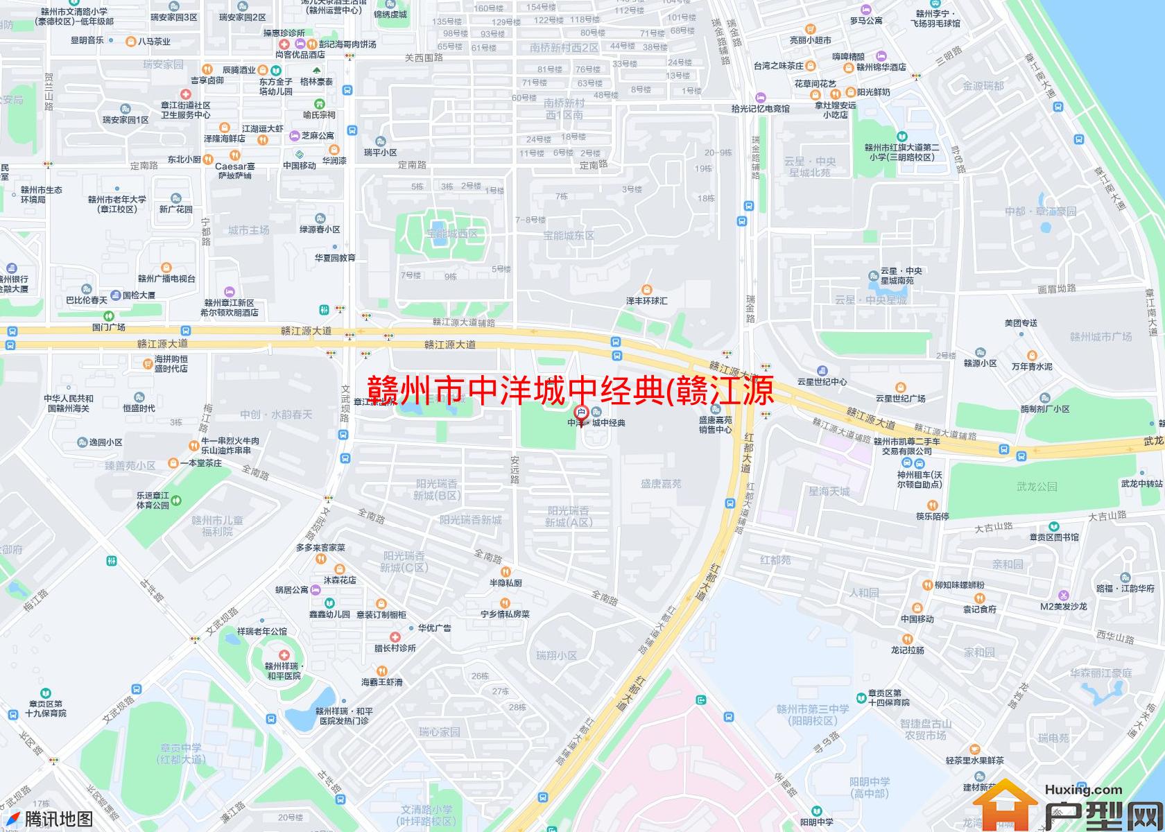 中洋城中经典(赣江源大道19号)小区 - 户型网