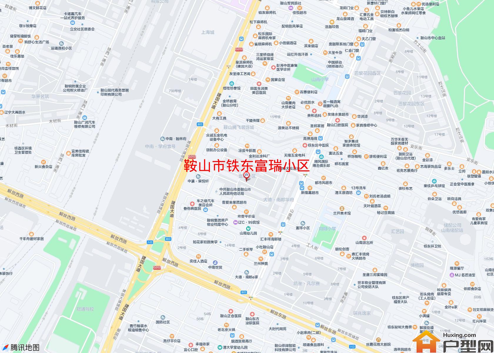 铁东富瑞小区小区 - 户型网