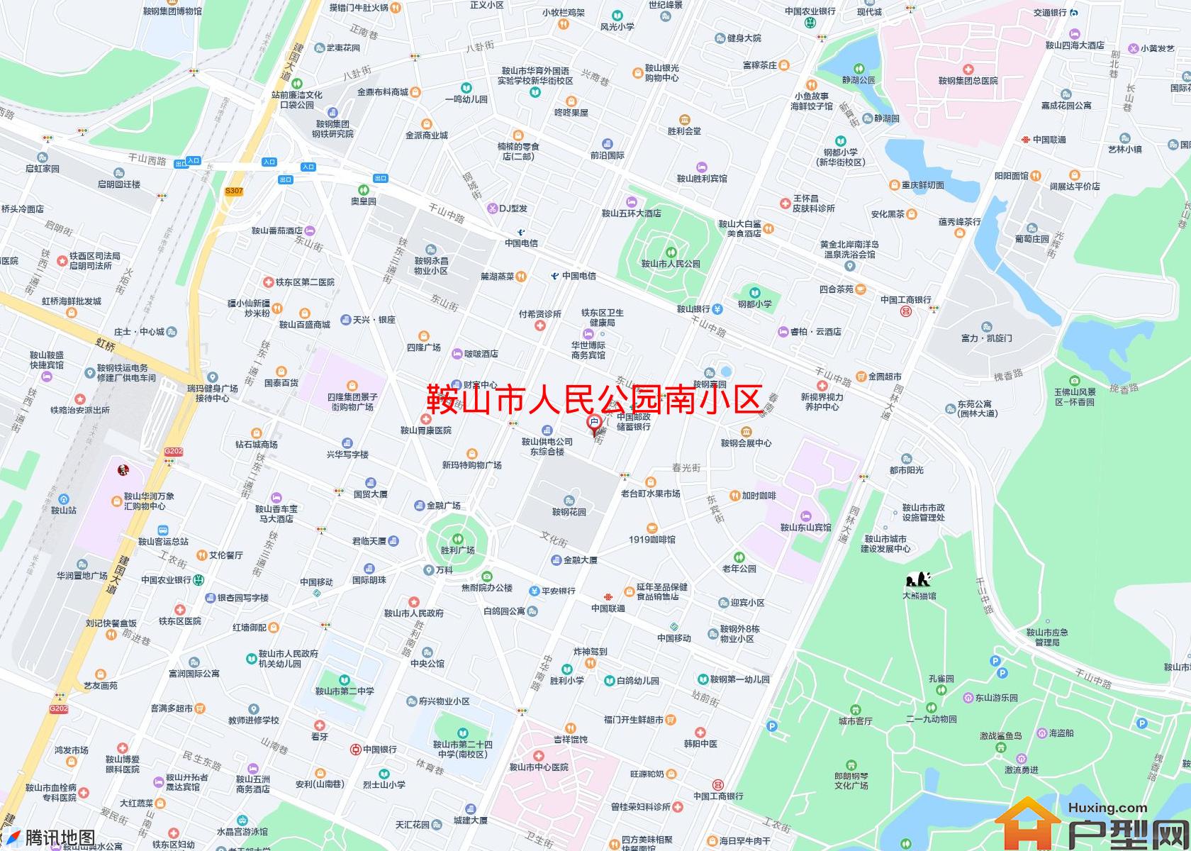 人民公园南小区小区 - 户型网