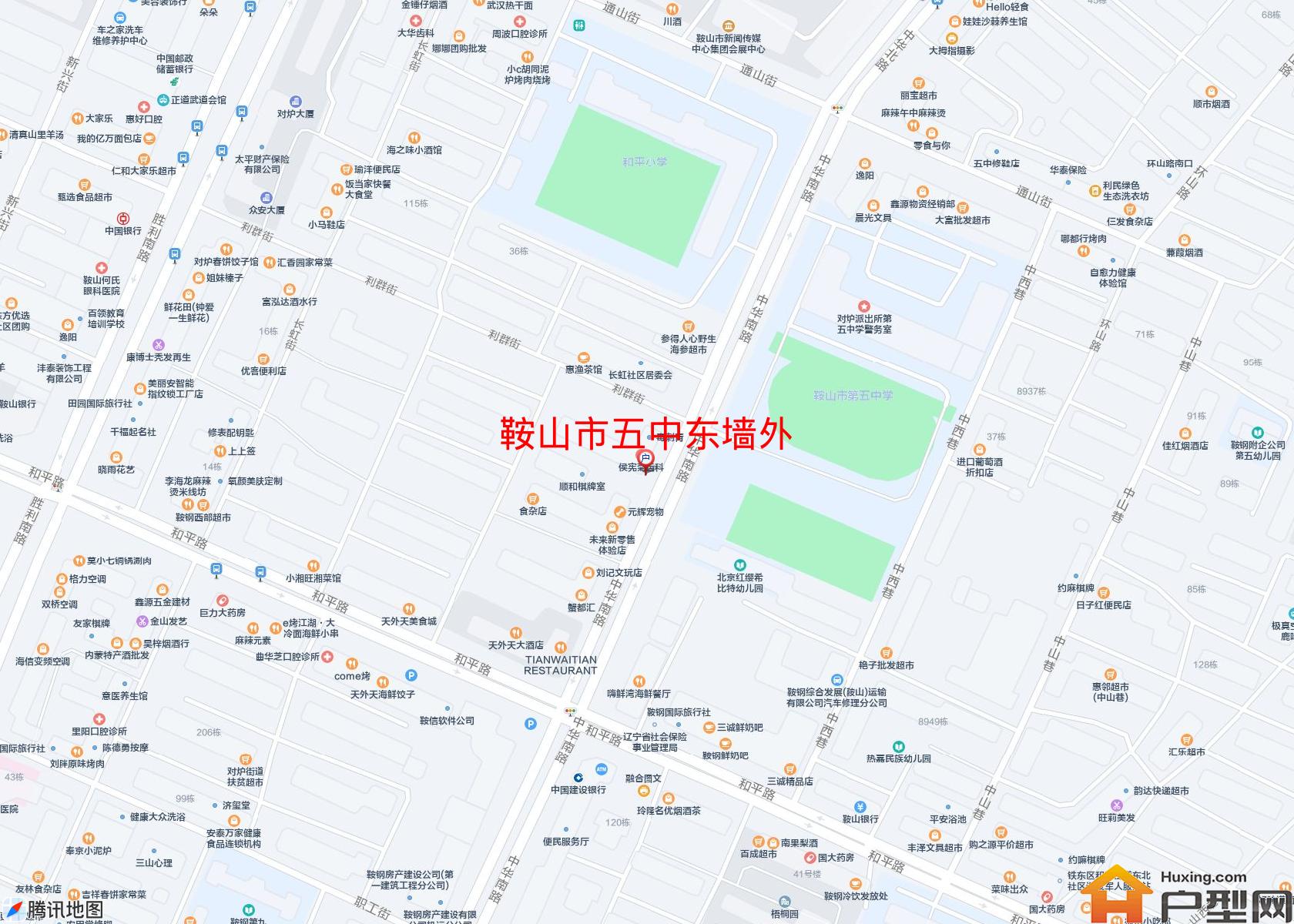 五中东墙外小区 - 户型网