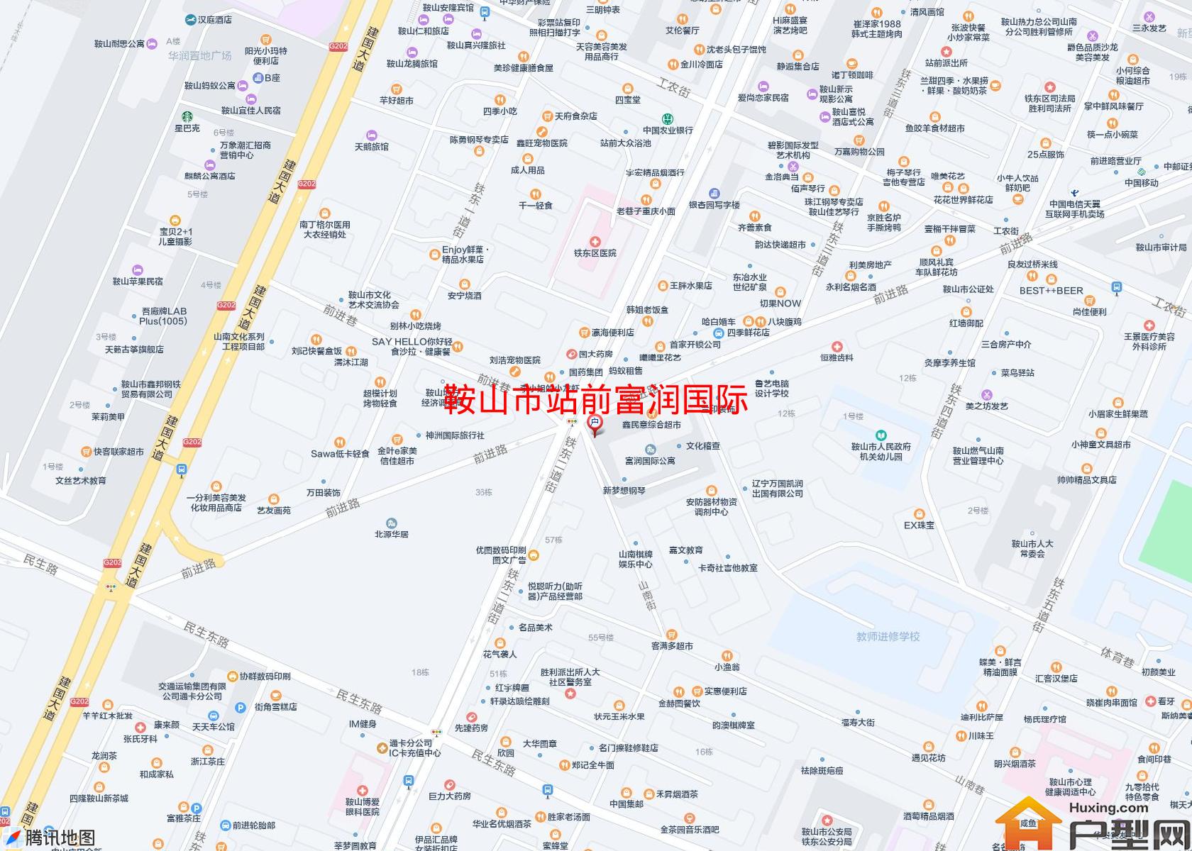 站前富润国际小区 - 户型网