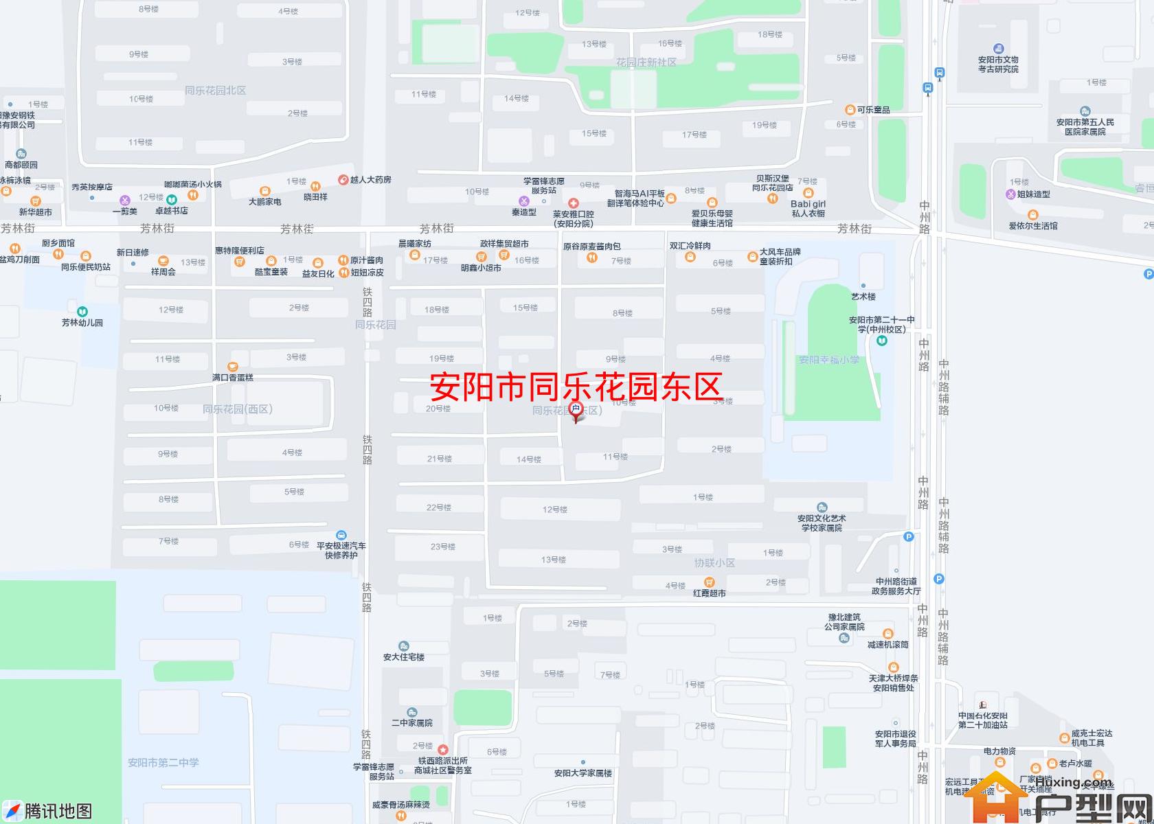 同乐花园东区小区 - 户型网