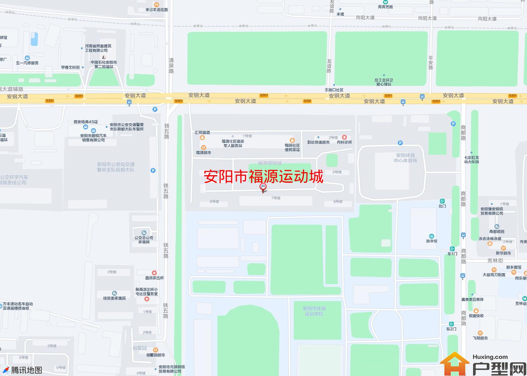 福源运动城小区 - 户型网