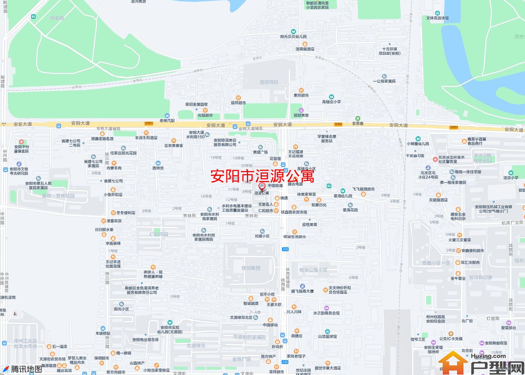 洹源公寓小区 - 户型网