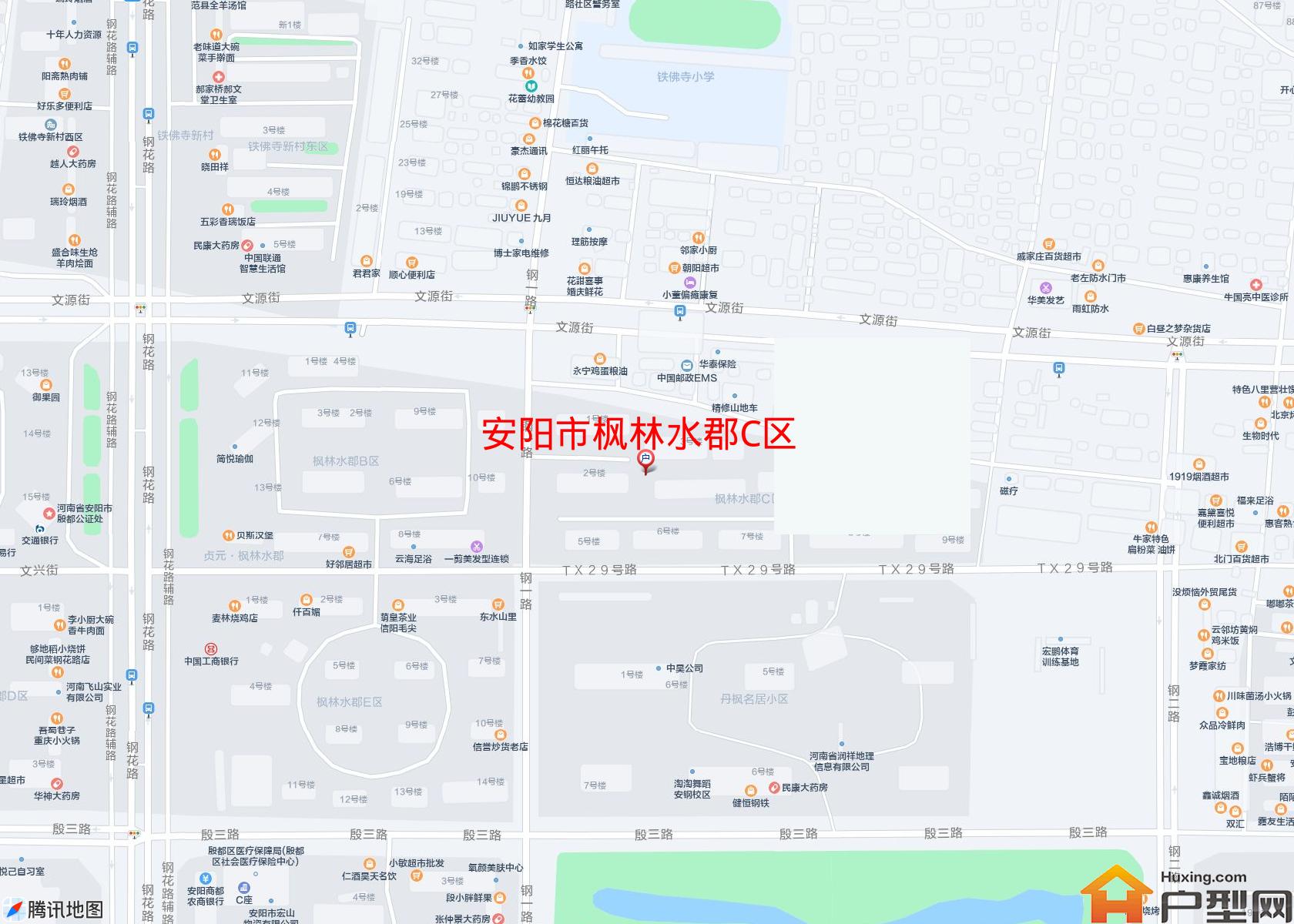 枫林水郡C区小区 - 户型网