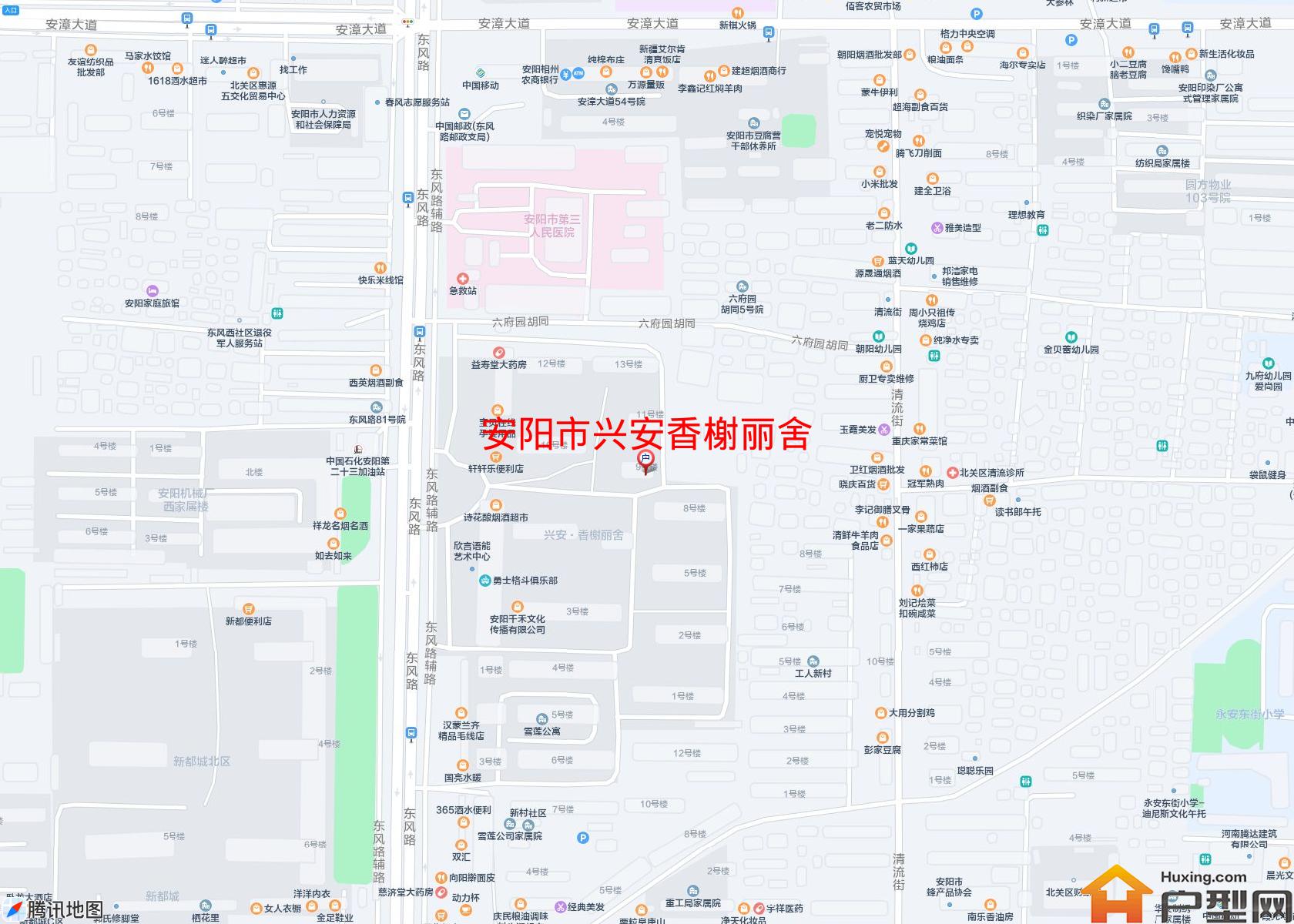兴安香榭丽舍小区 - 户型网
