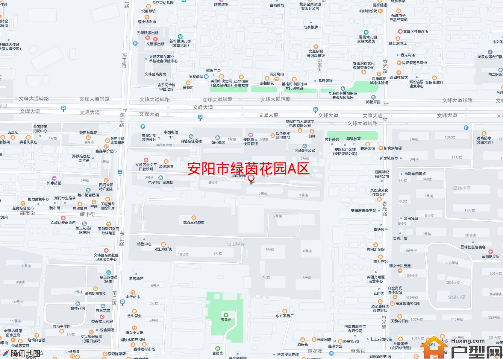 绿茵花园A区小区 - 户型网