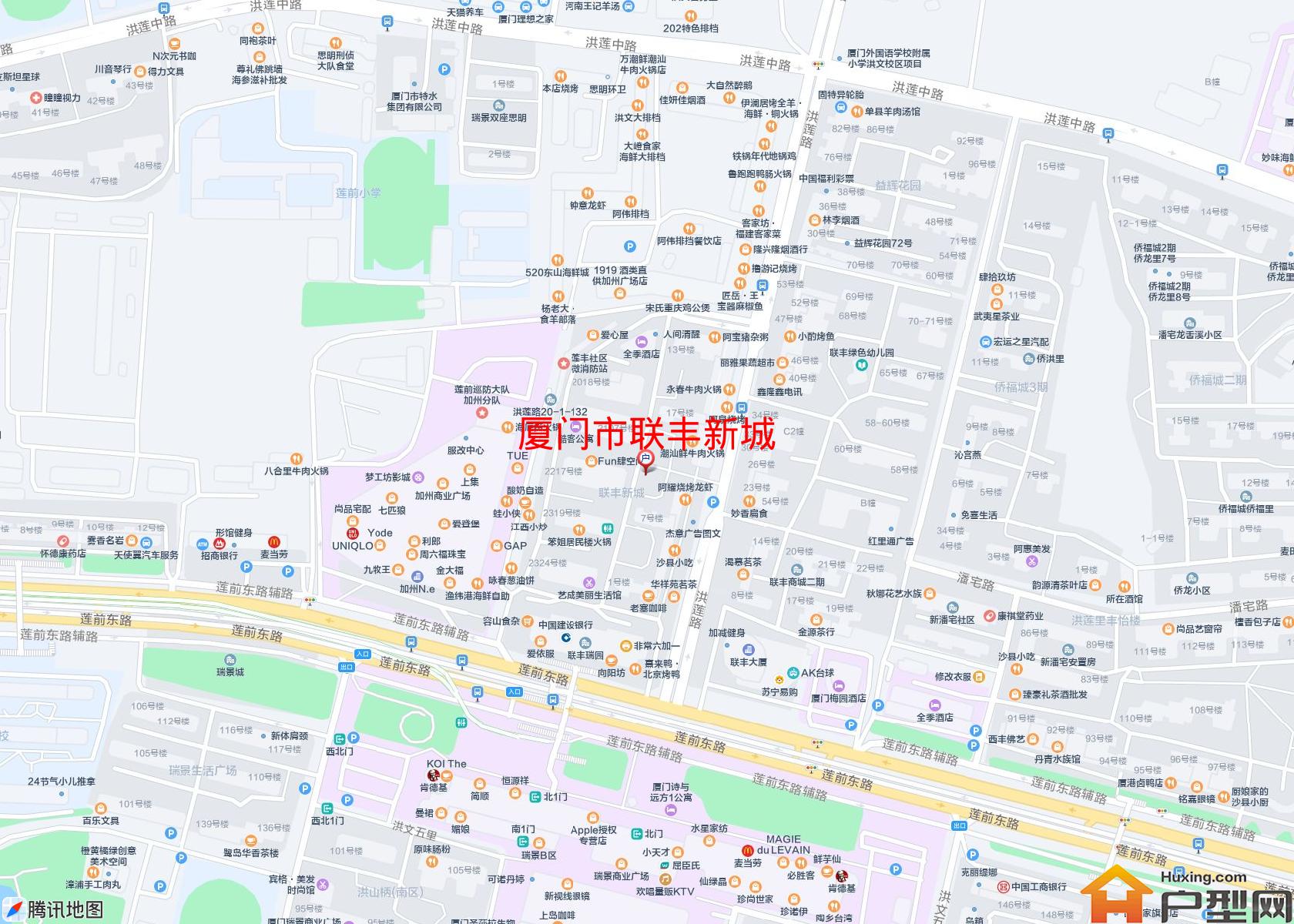 联丰新城小区 - 户型网 联丰新城小区 - 户型网