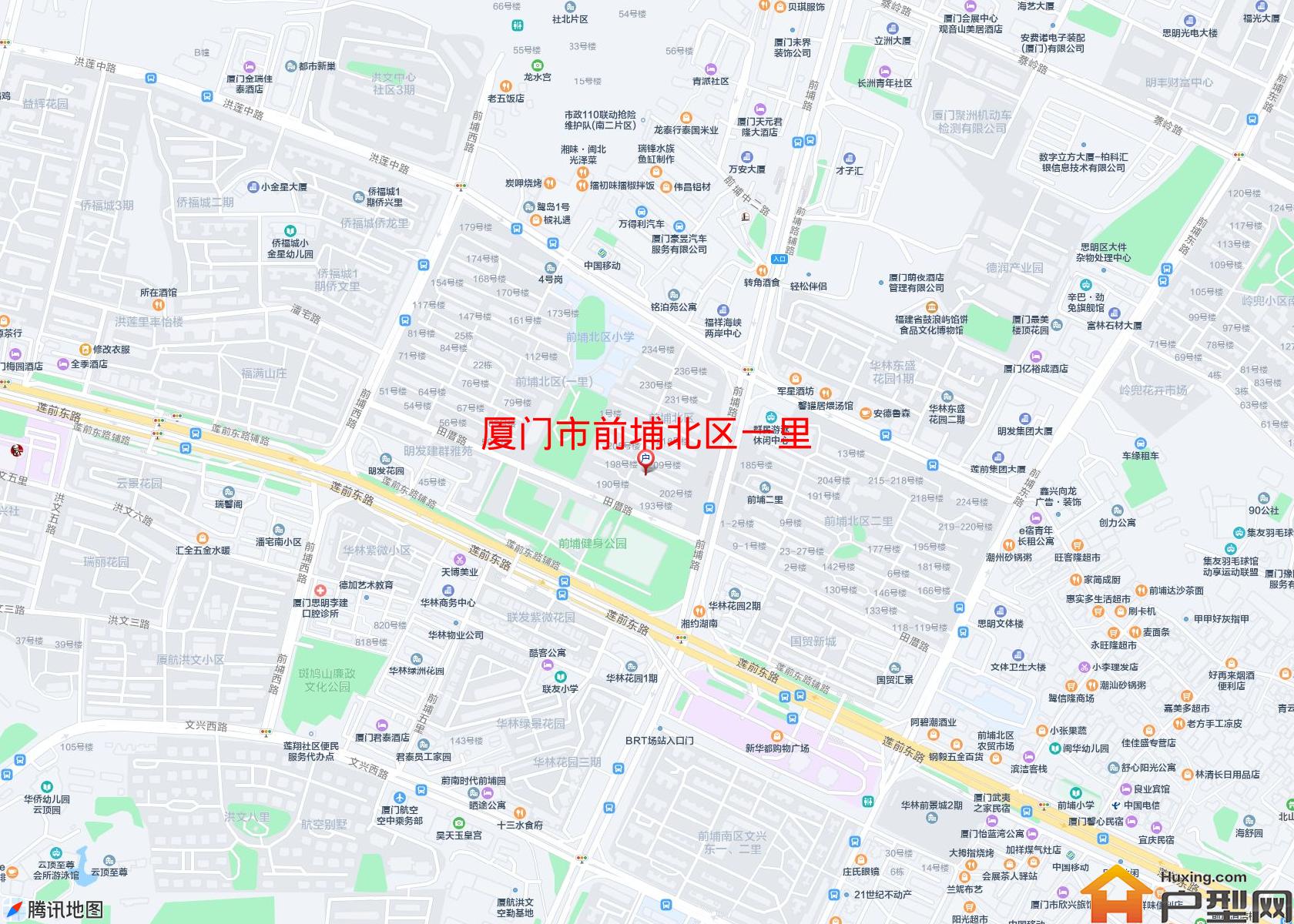 前埔北区一里小区 - 户型网