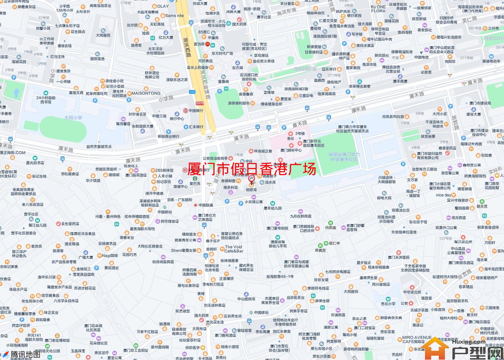 假日香港广场小区 - 户型网
