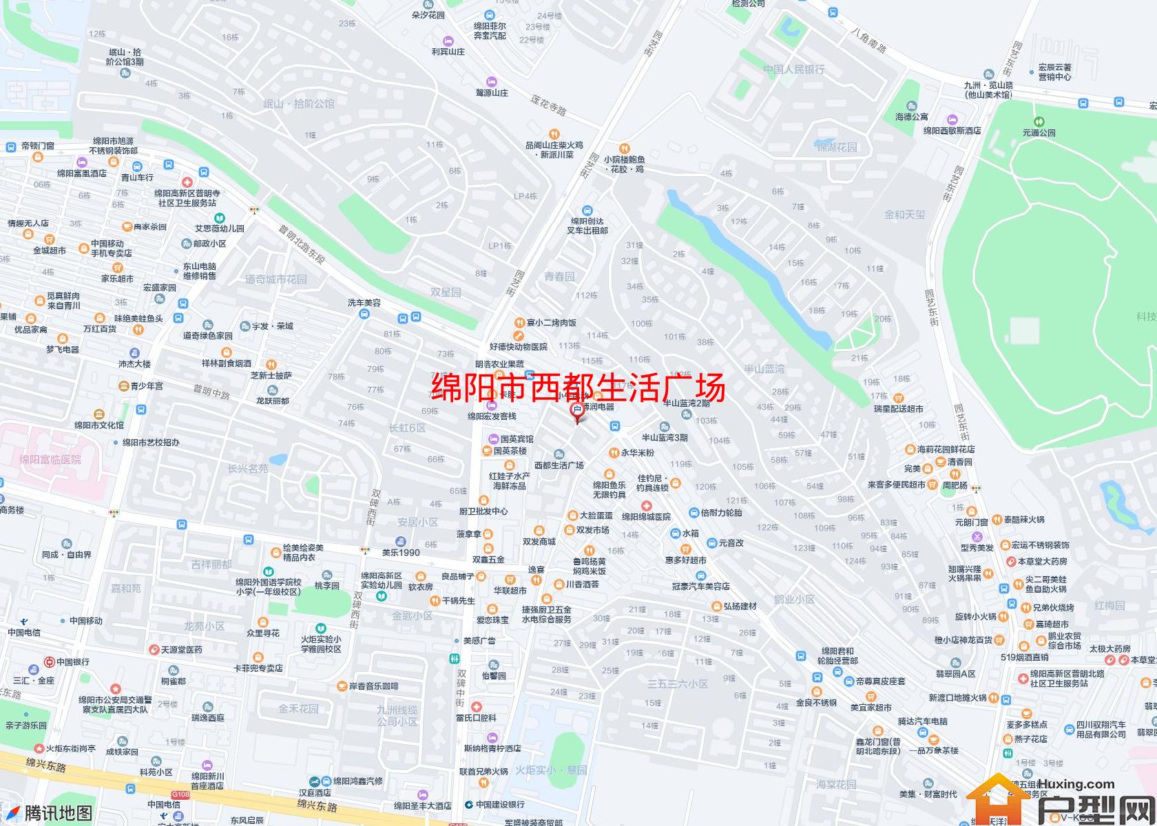 西都生活广场小区 - 户型网