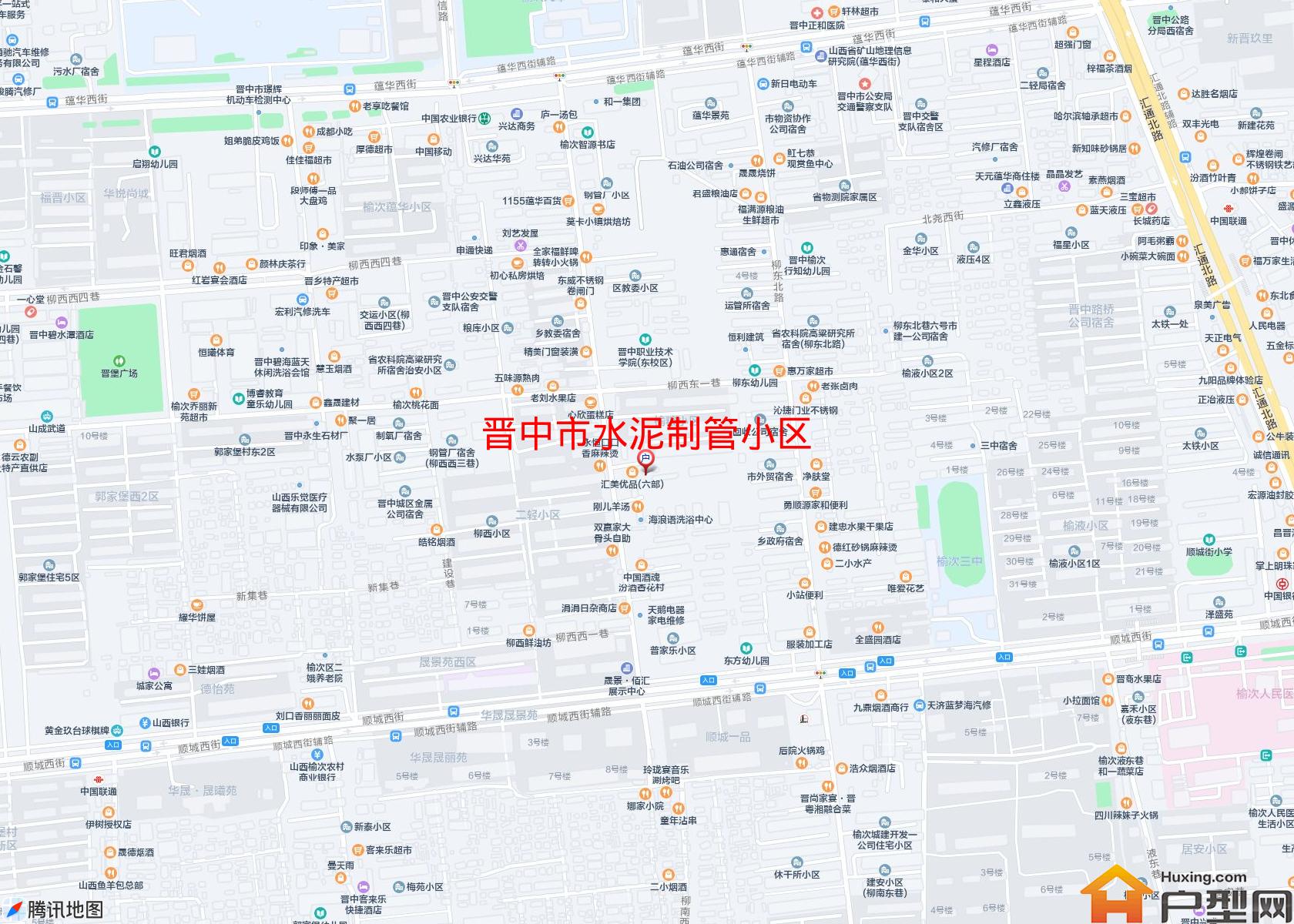 水泥制管小区小区 - 户型网