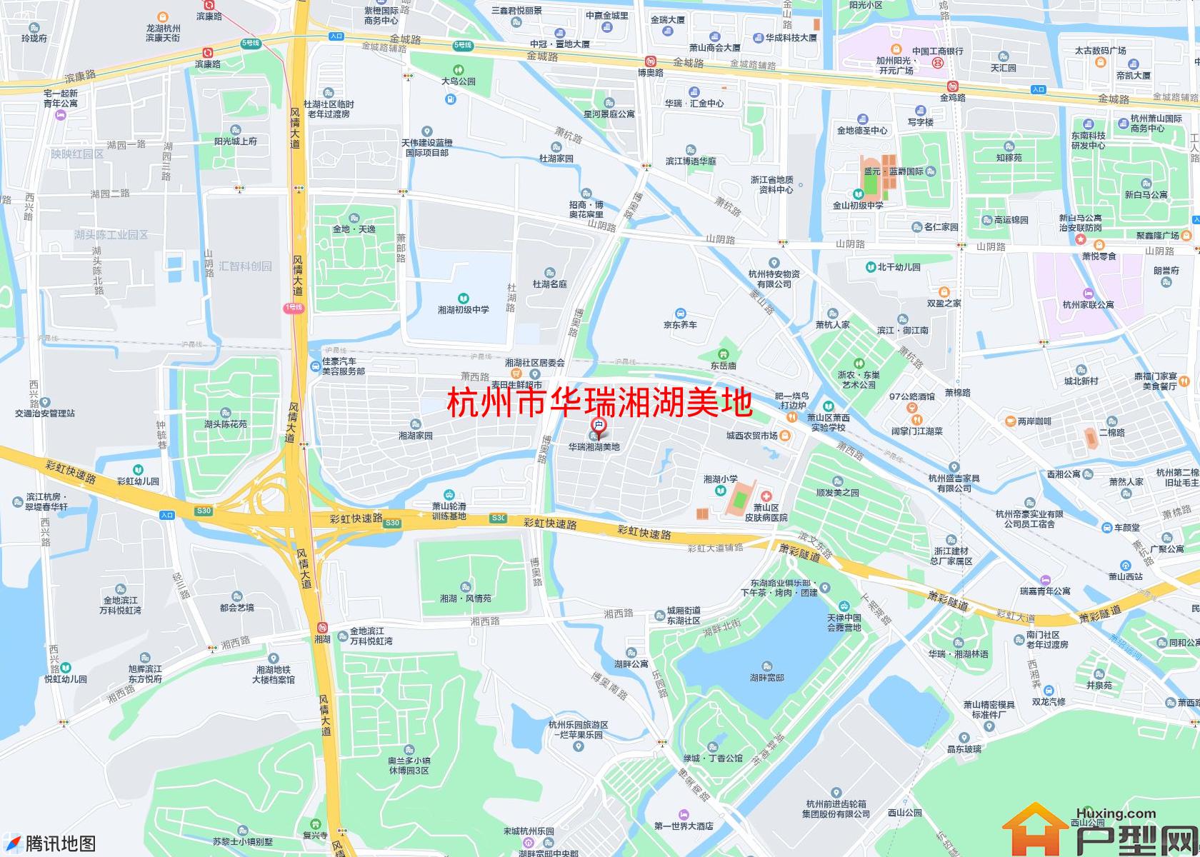 华瑞湘湖美地小区 - 户型网