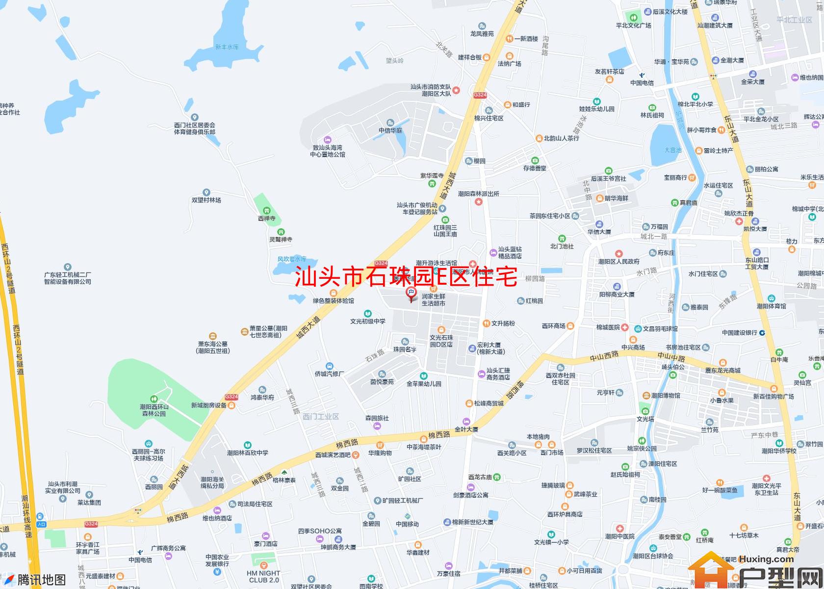 石珠园E区住宅小区 - 户型网