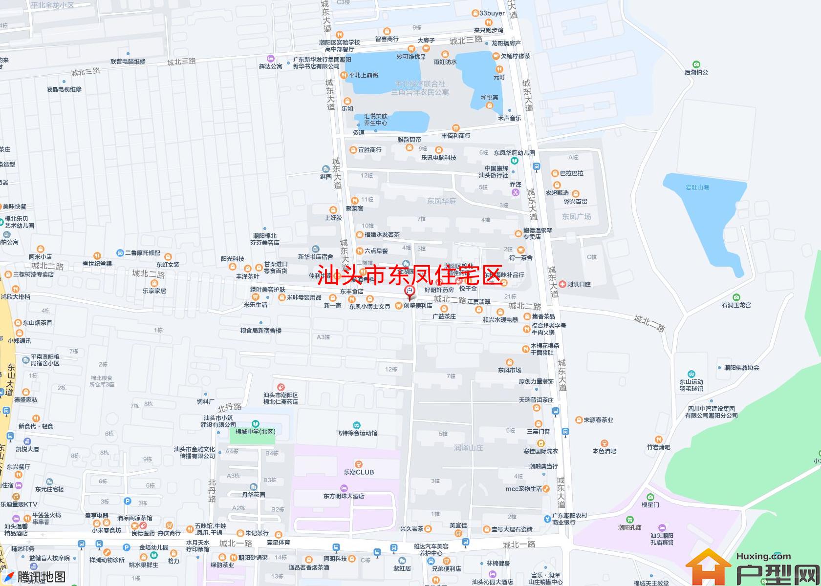 东凤住宅区小区 - 户型网