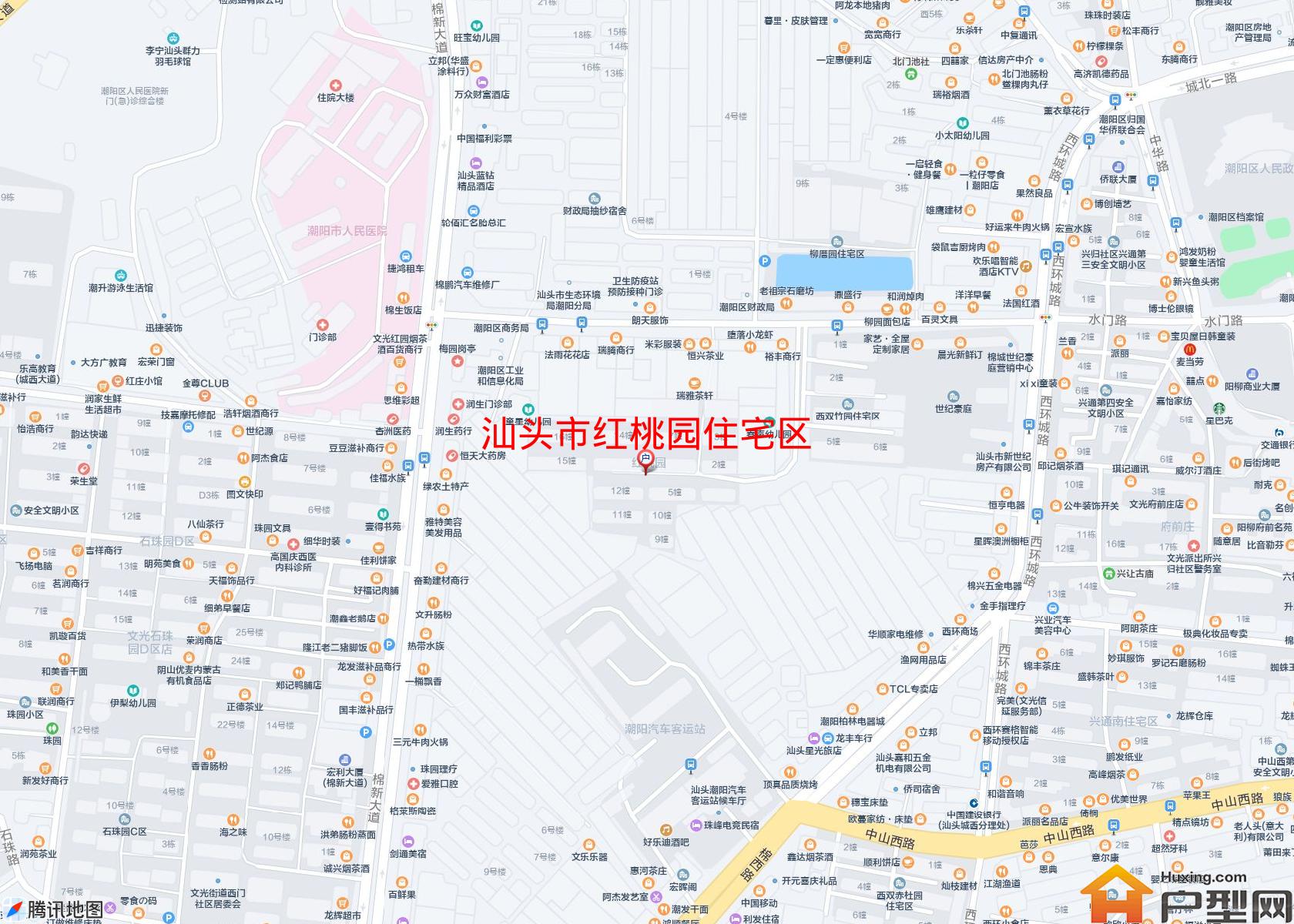 红桃园住宅区小区 - 户型网
