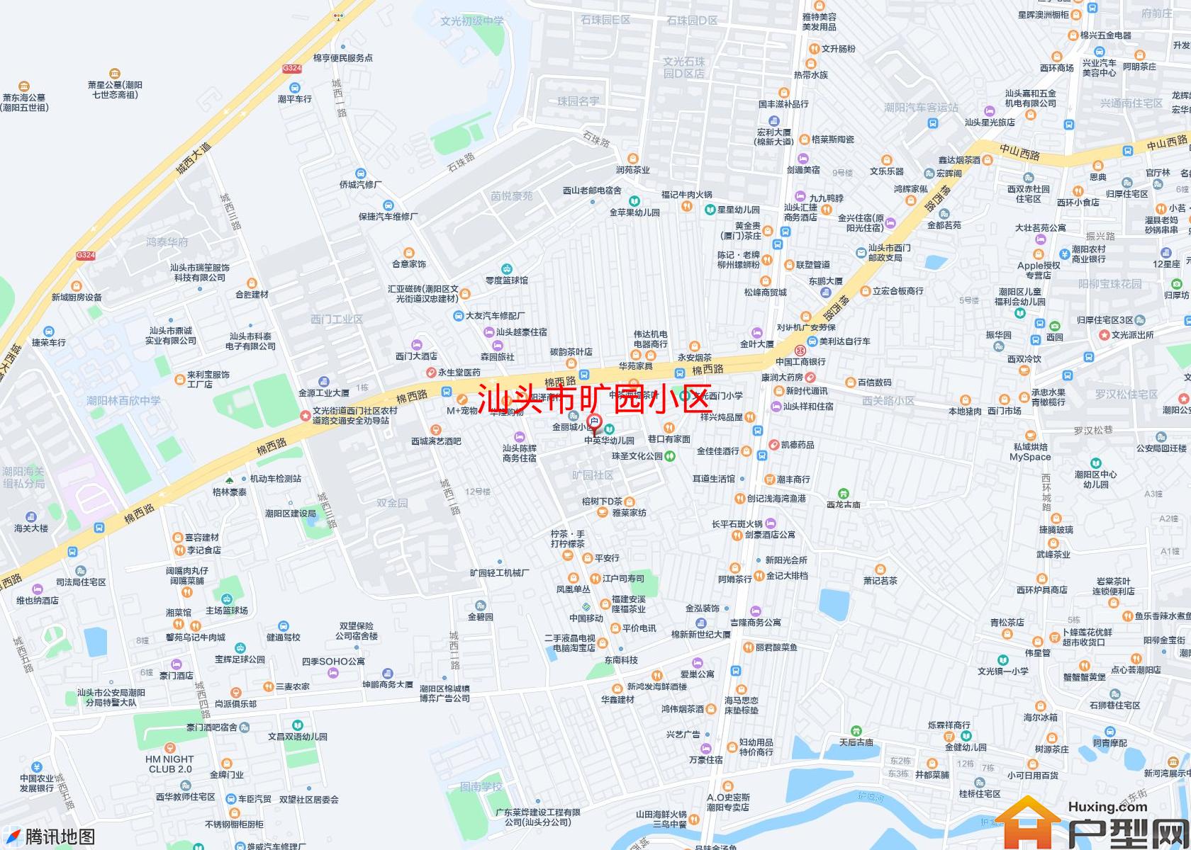 旷园小区小区 - 户型网