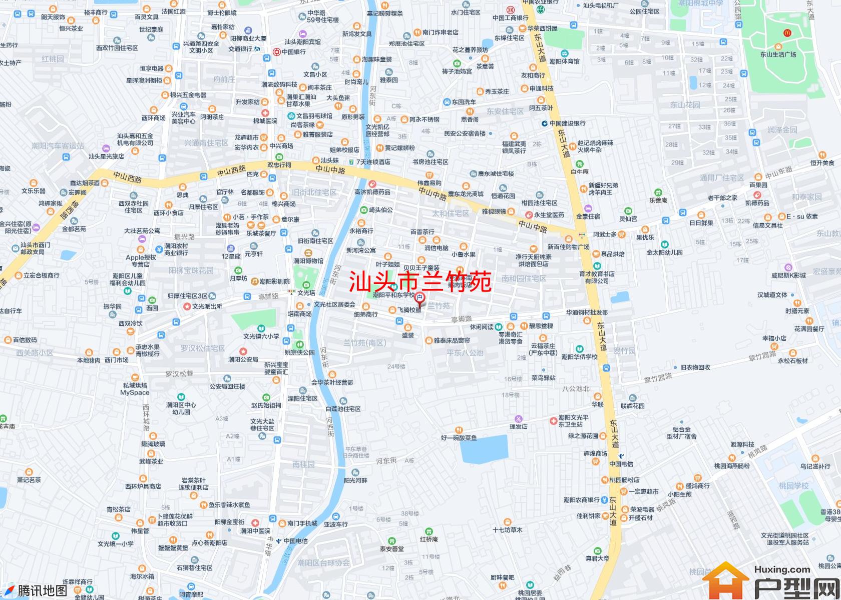 兰竹苑小区 - 户型网