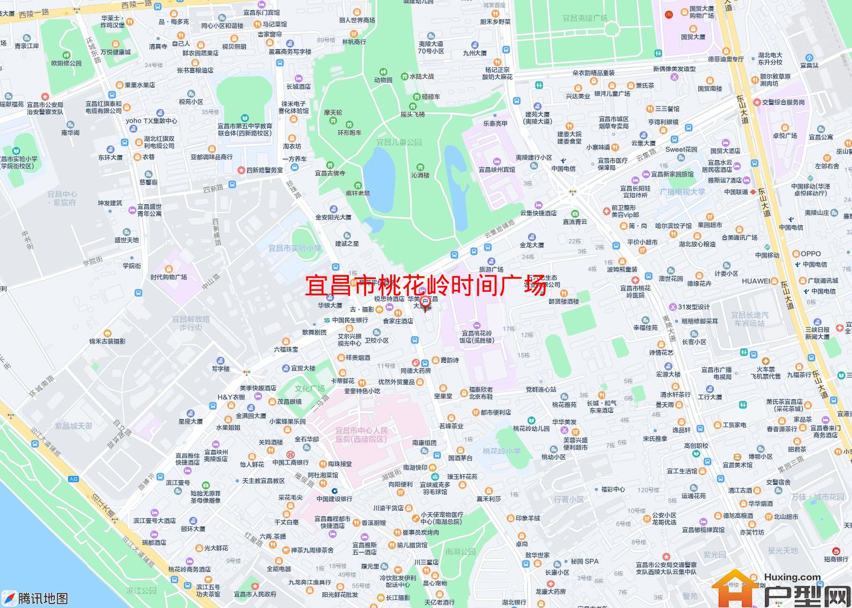 桃花岭时间广场小区 - 户型网
