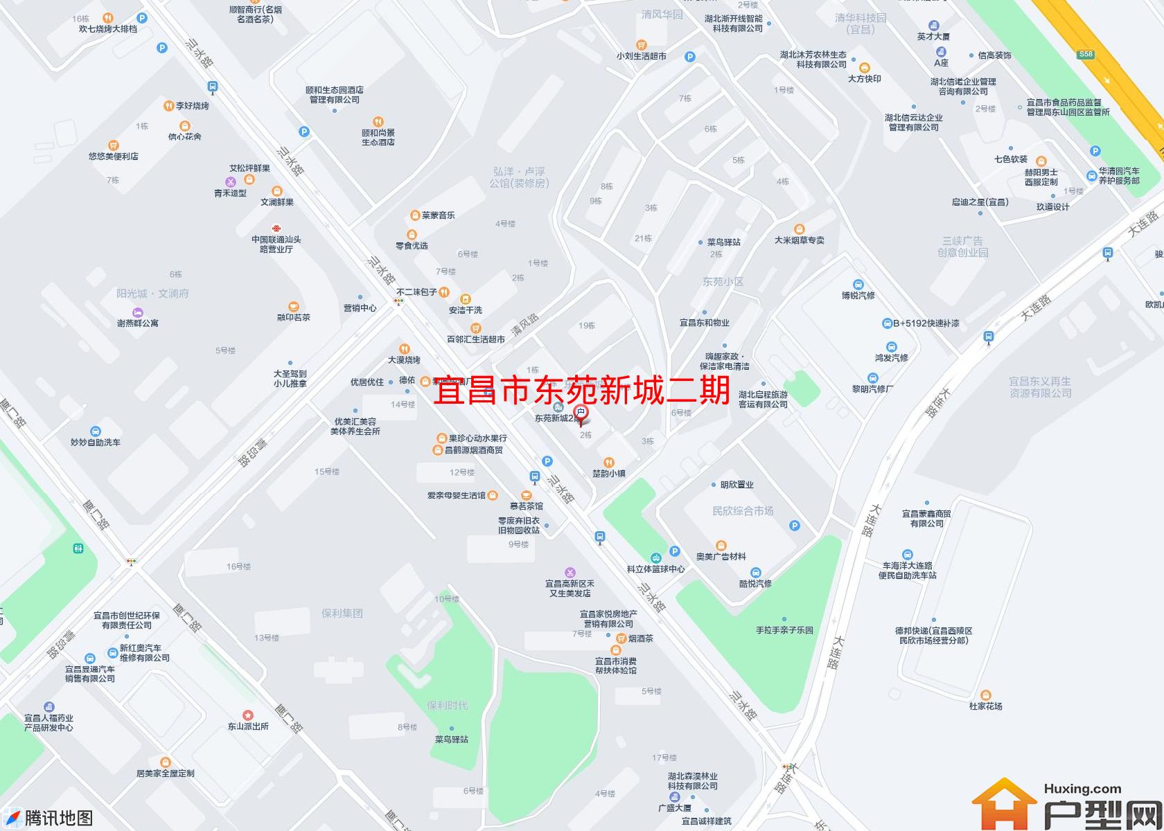东苑新城二期小区 - 户型网